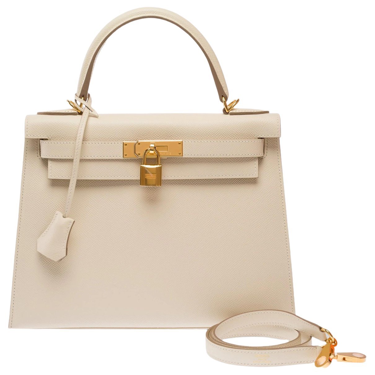 Kelly 28 leather handbag