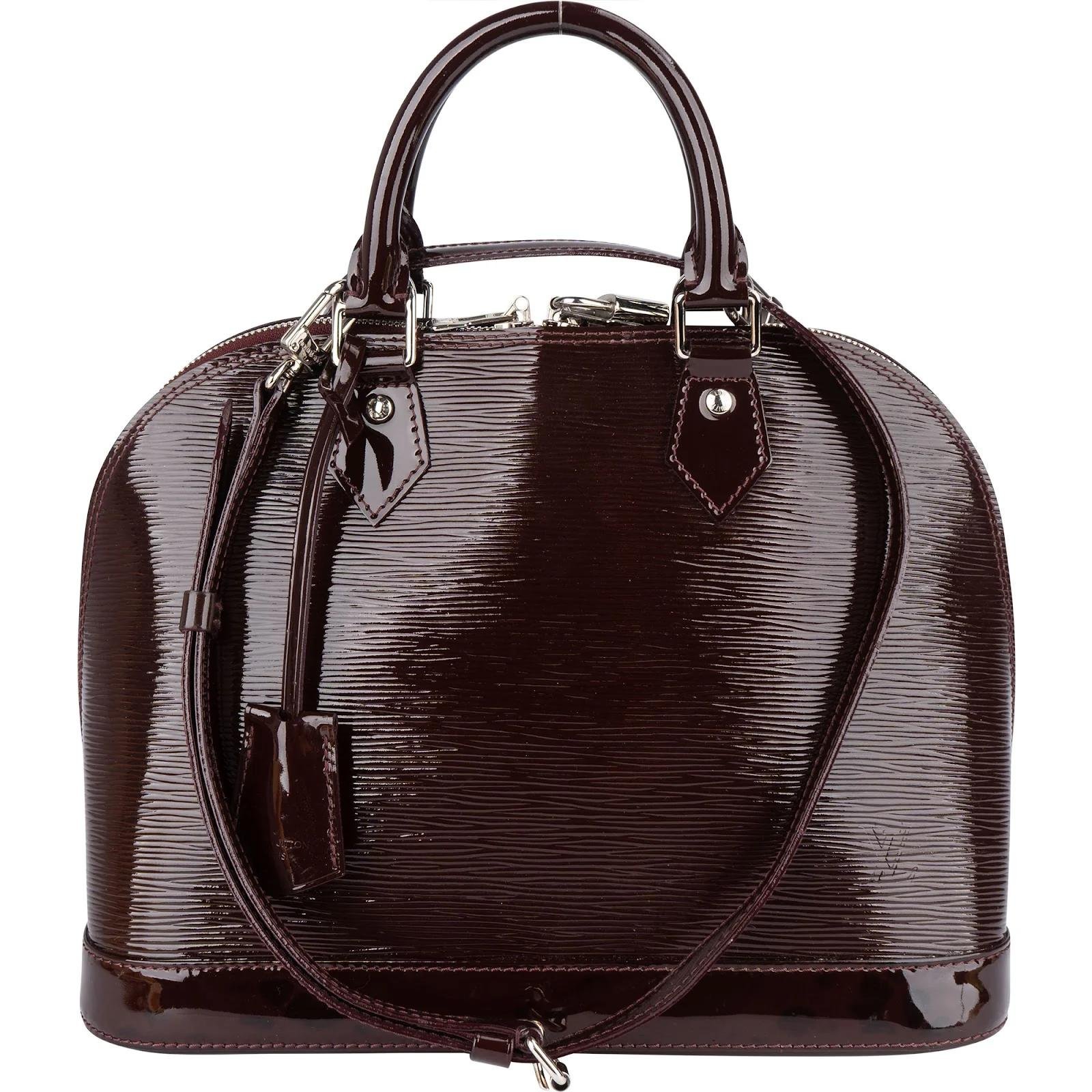 Alma leather handbag