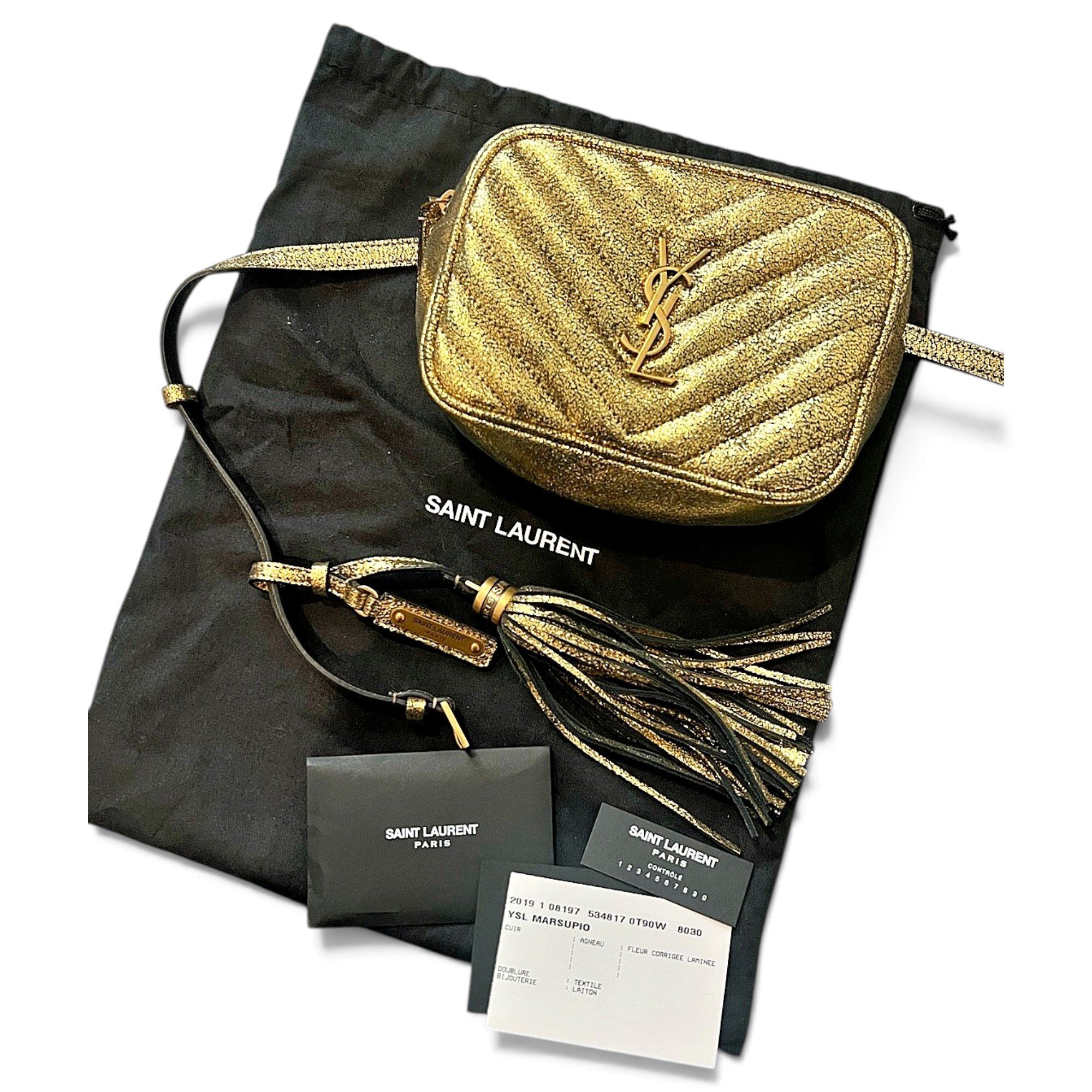 Belt Bag leather clutch bag