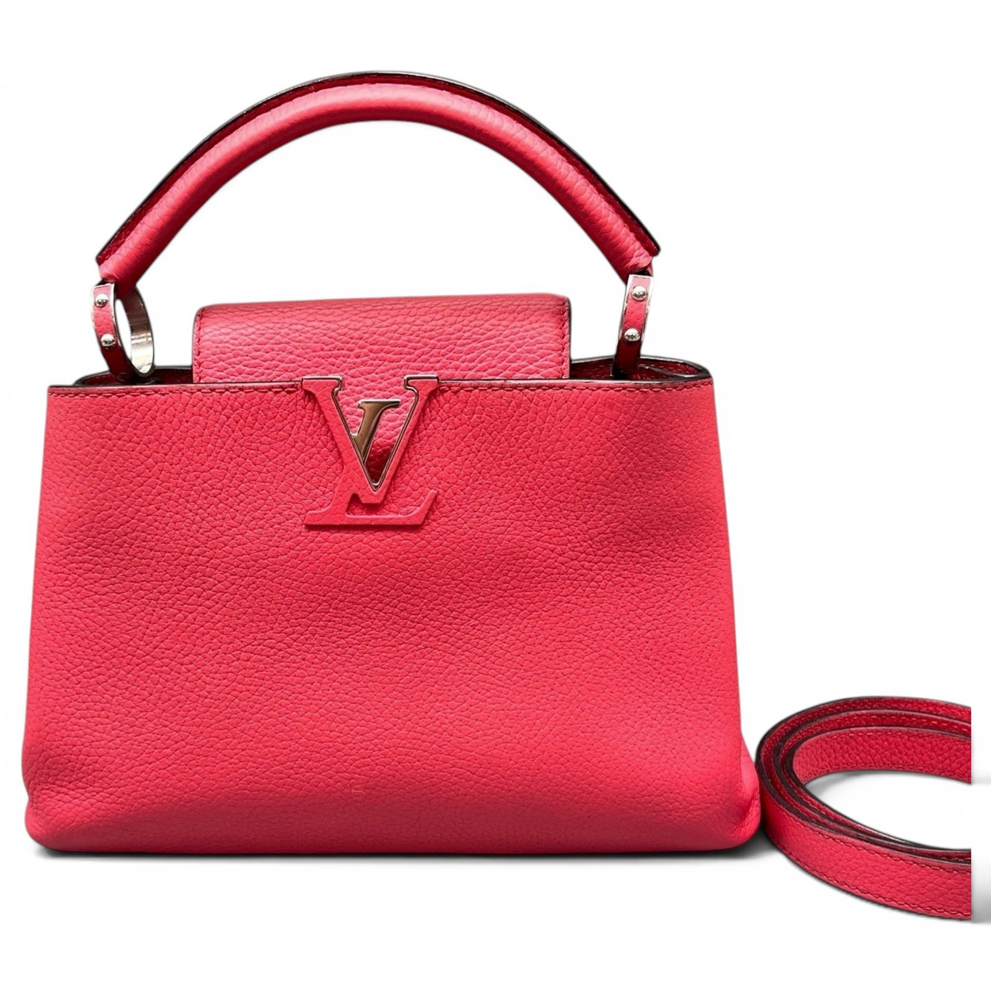 Capucines leather handbag