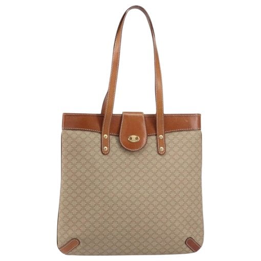 Leather tote