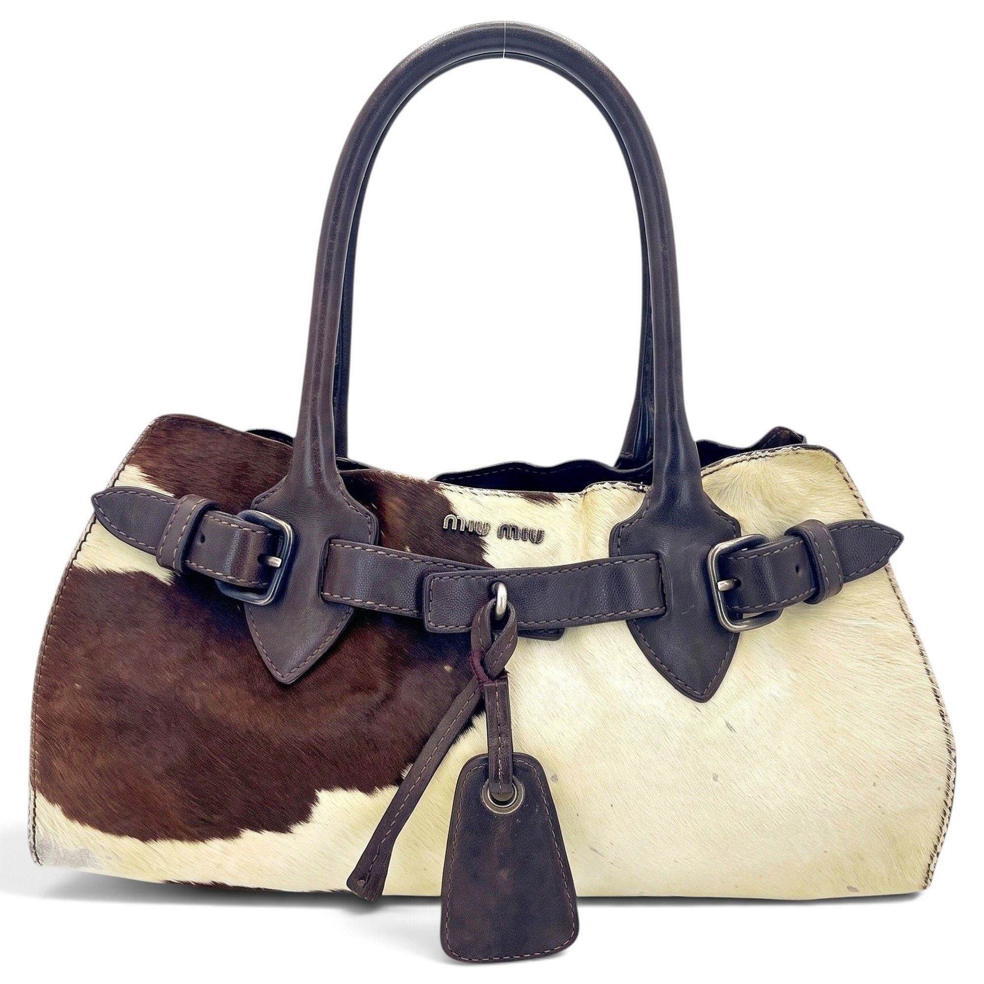 Leather handbag