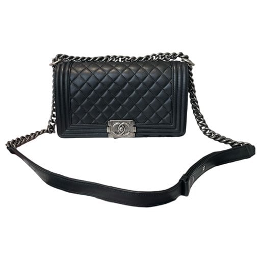 Boy leather crossbody bag