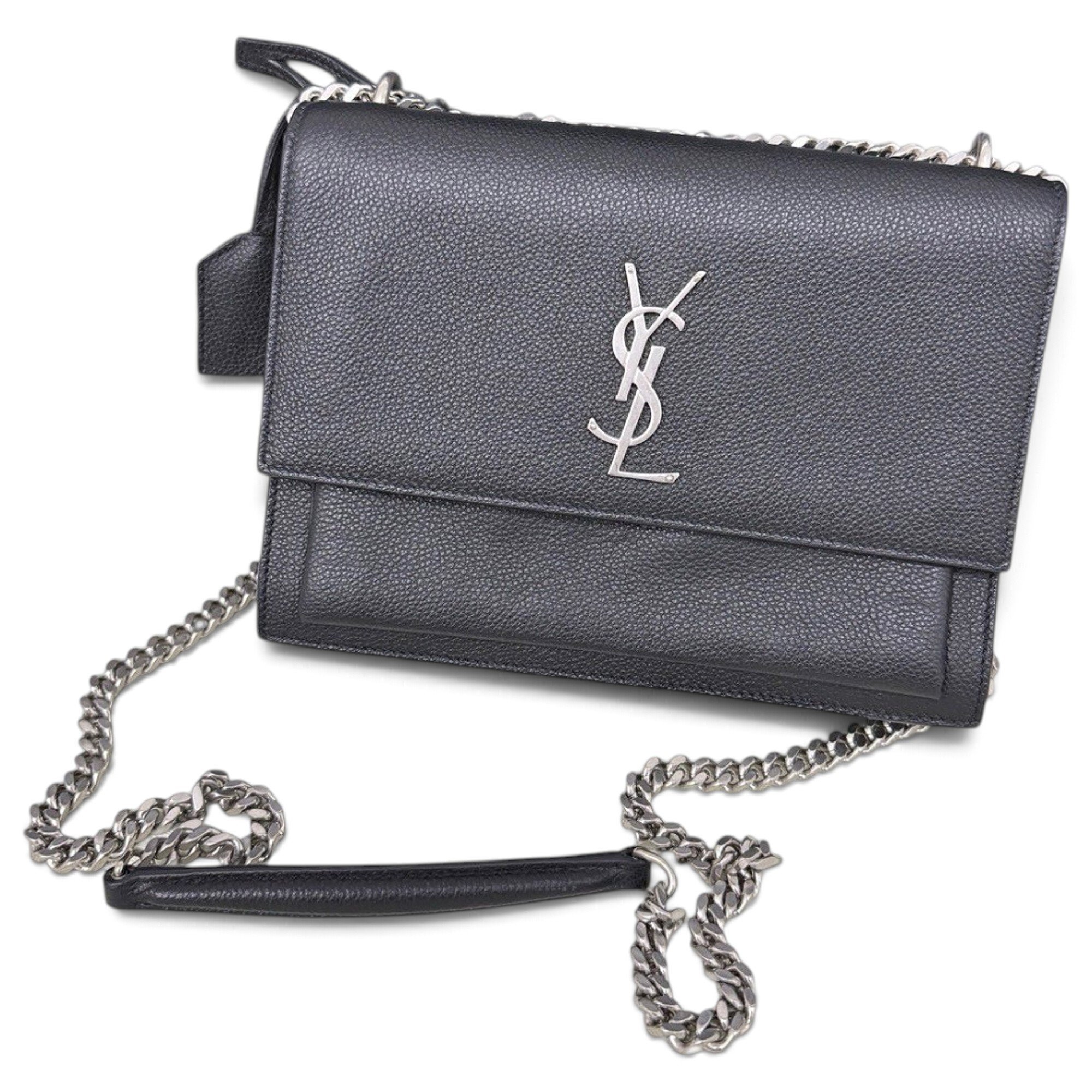 Sunset leather crossbody bag