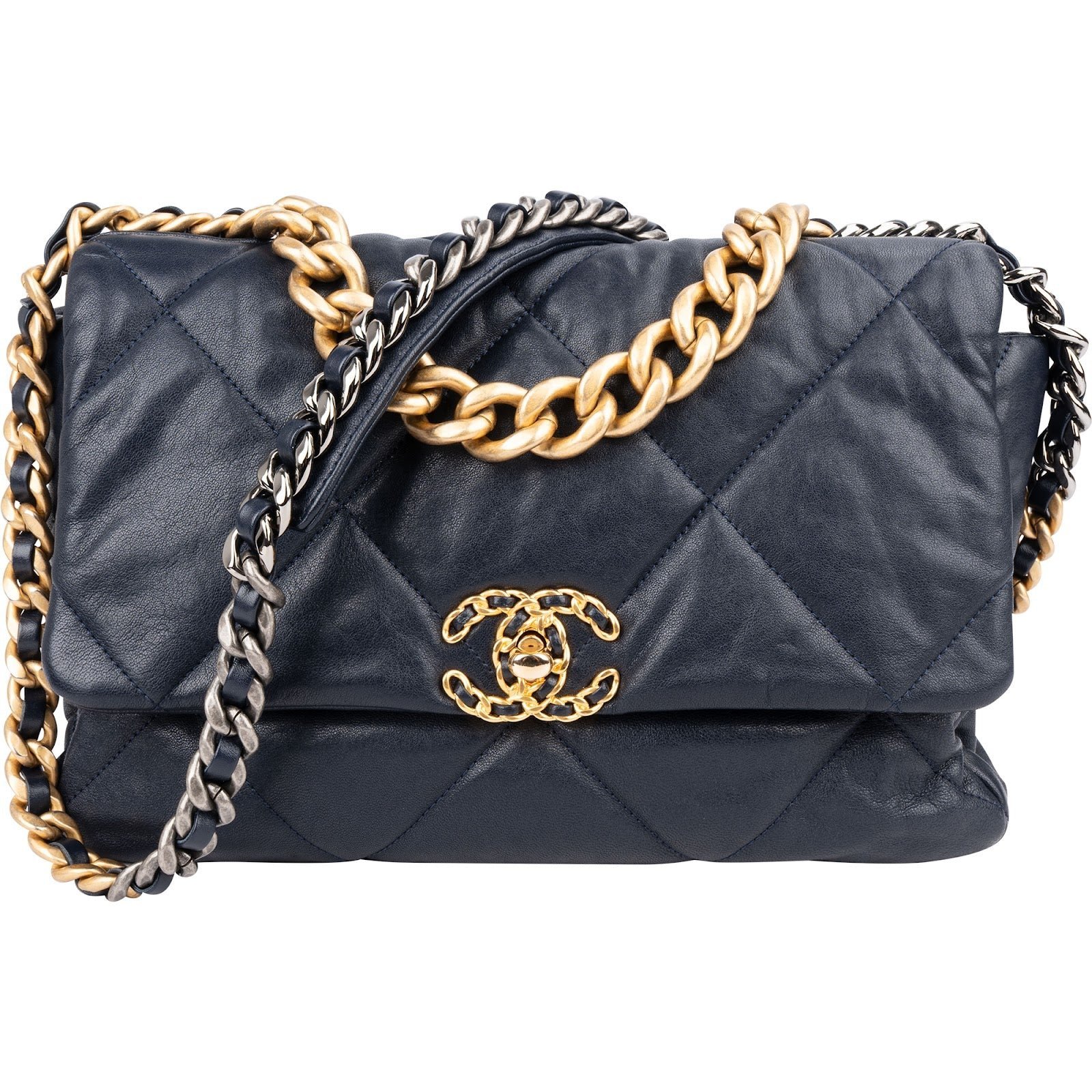 Chanel 19 leather handbag