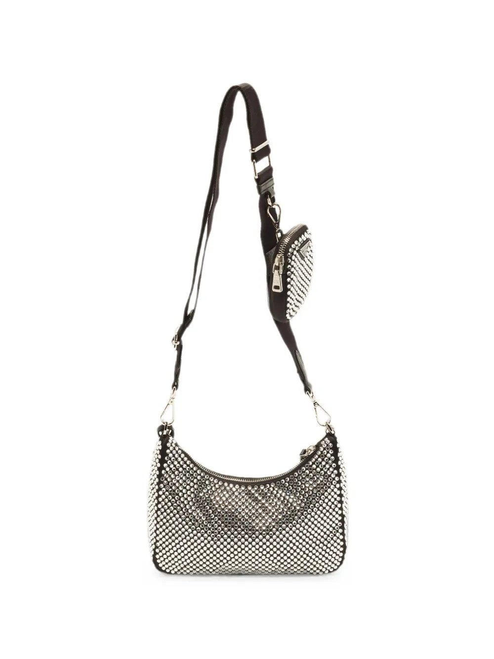 Prada Re-Edition 2005 crystal-studded shoulder bag