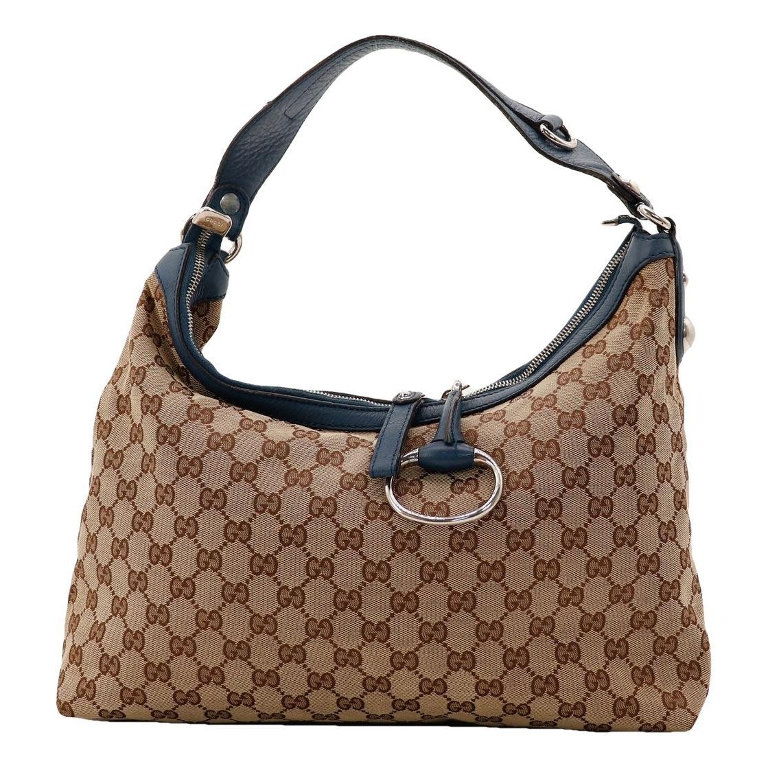 Hobo leather handbag