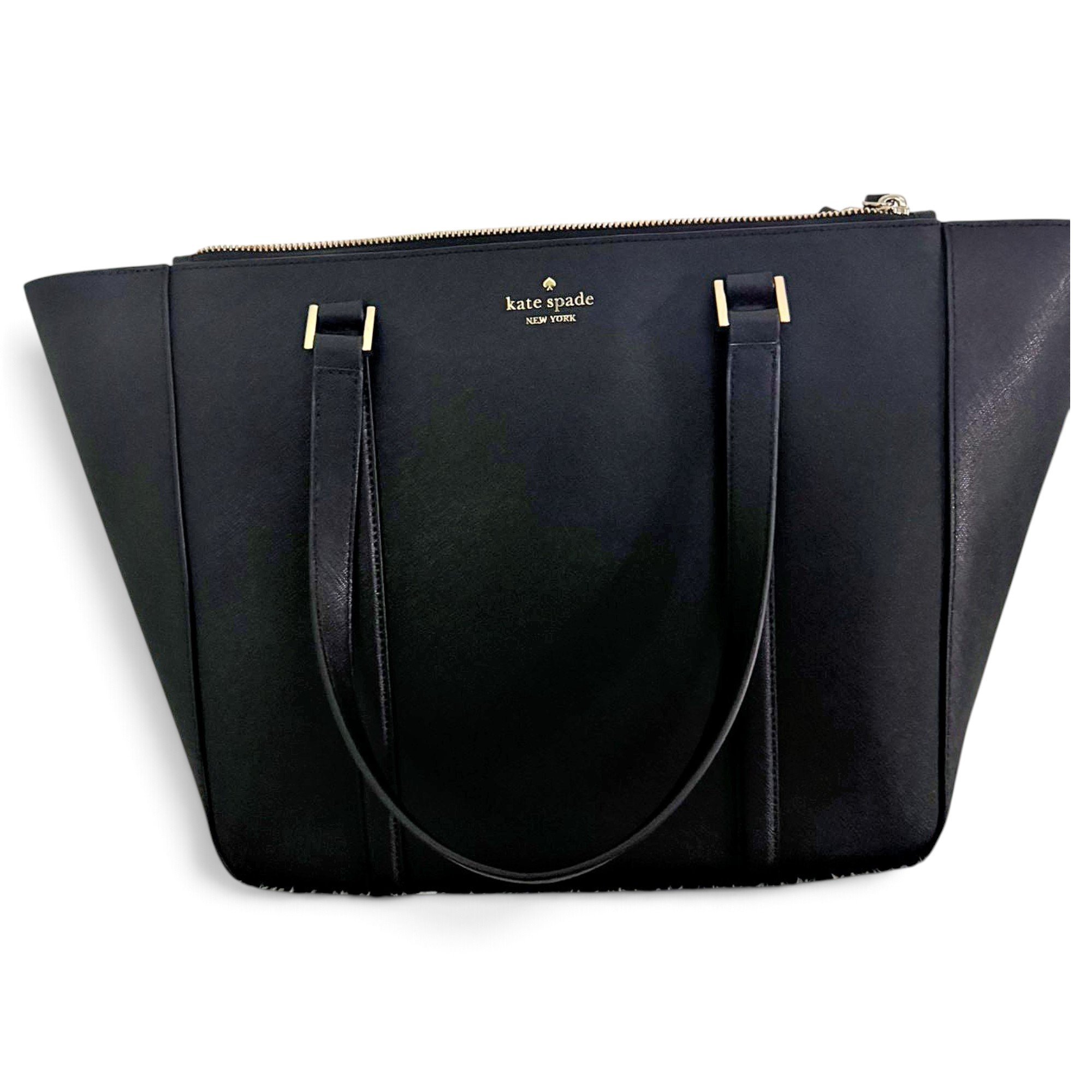 Leather tote