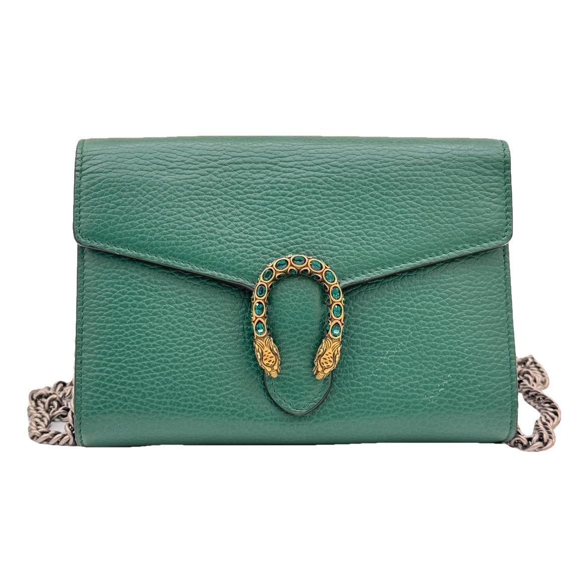 Dionysus Chain Wallet leather handbag
