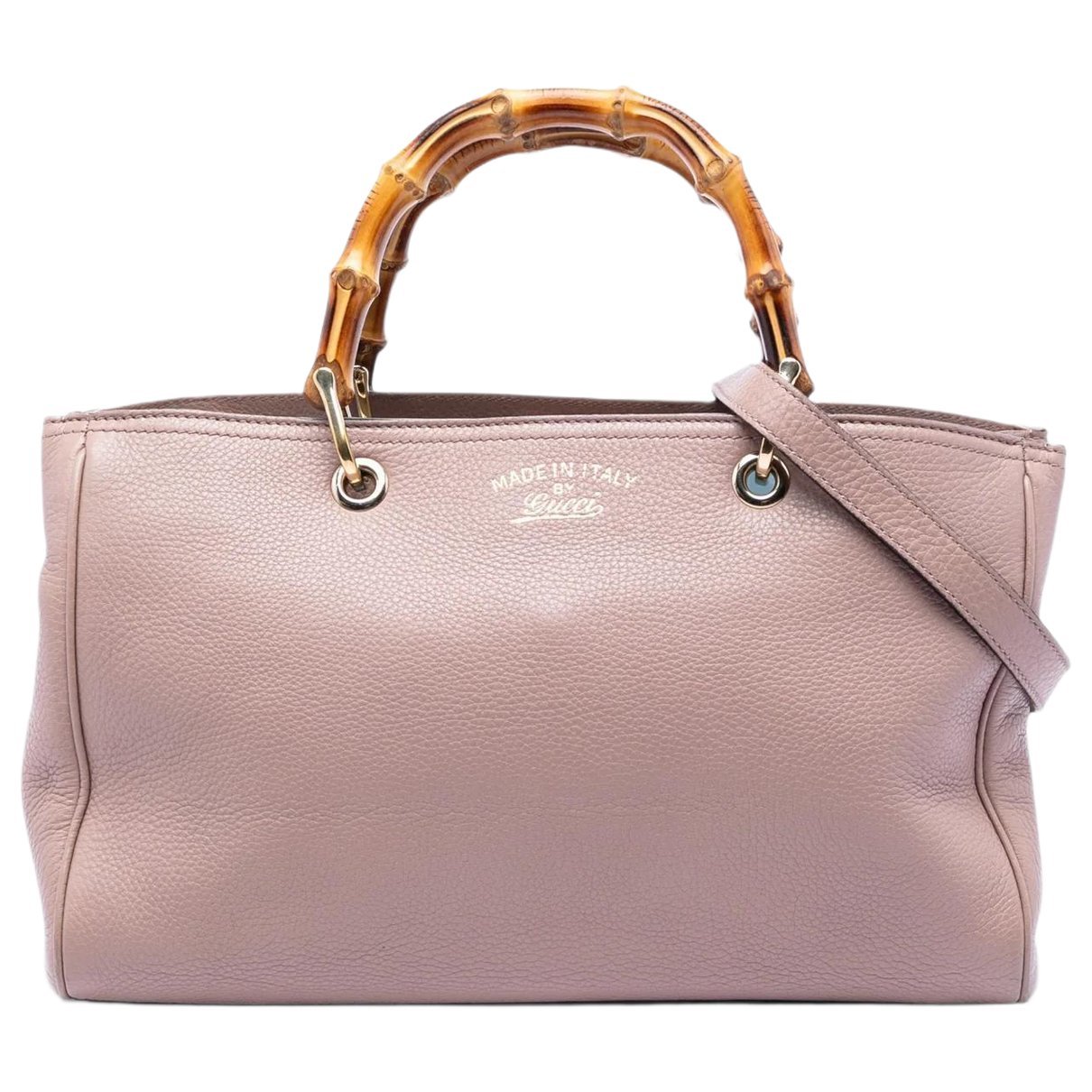 Bamboo leather satchel