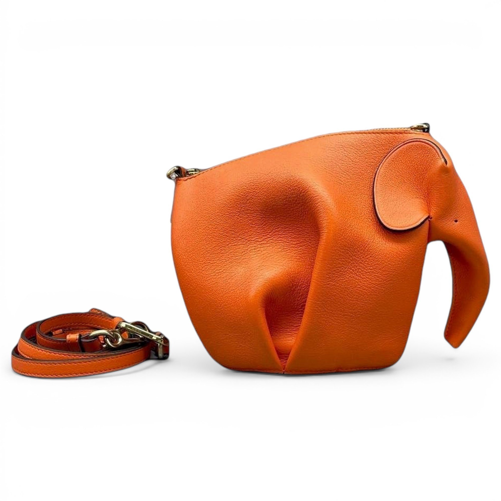 Animals leather handbag