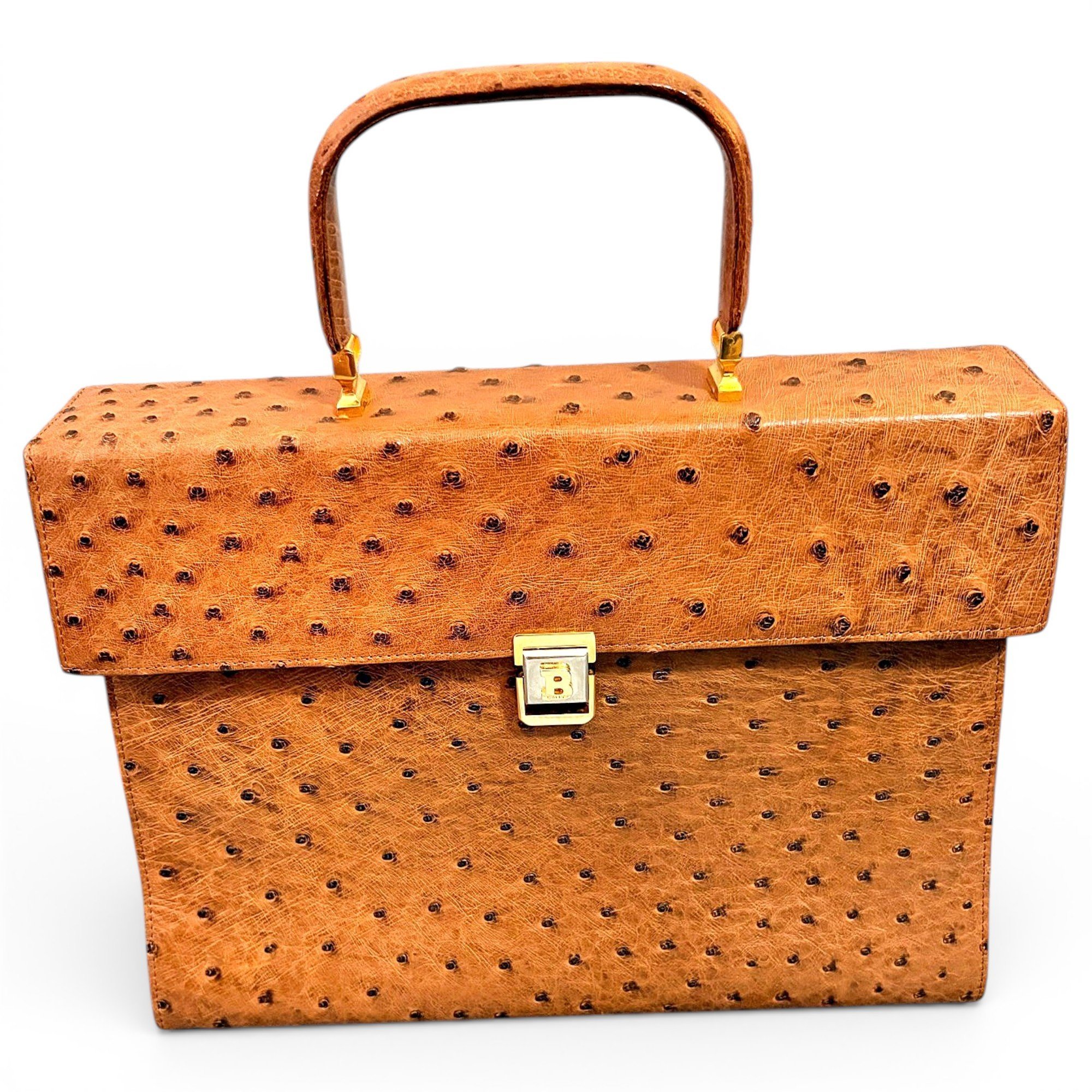 Ostrich handbag