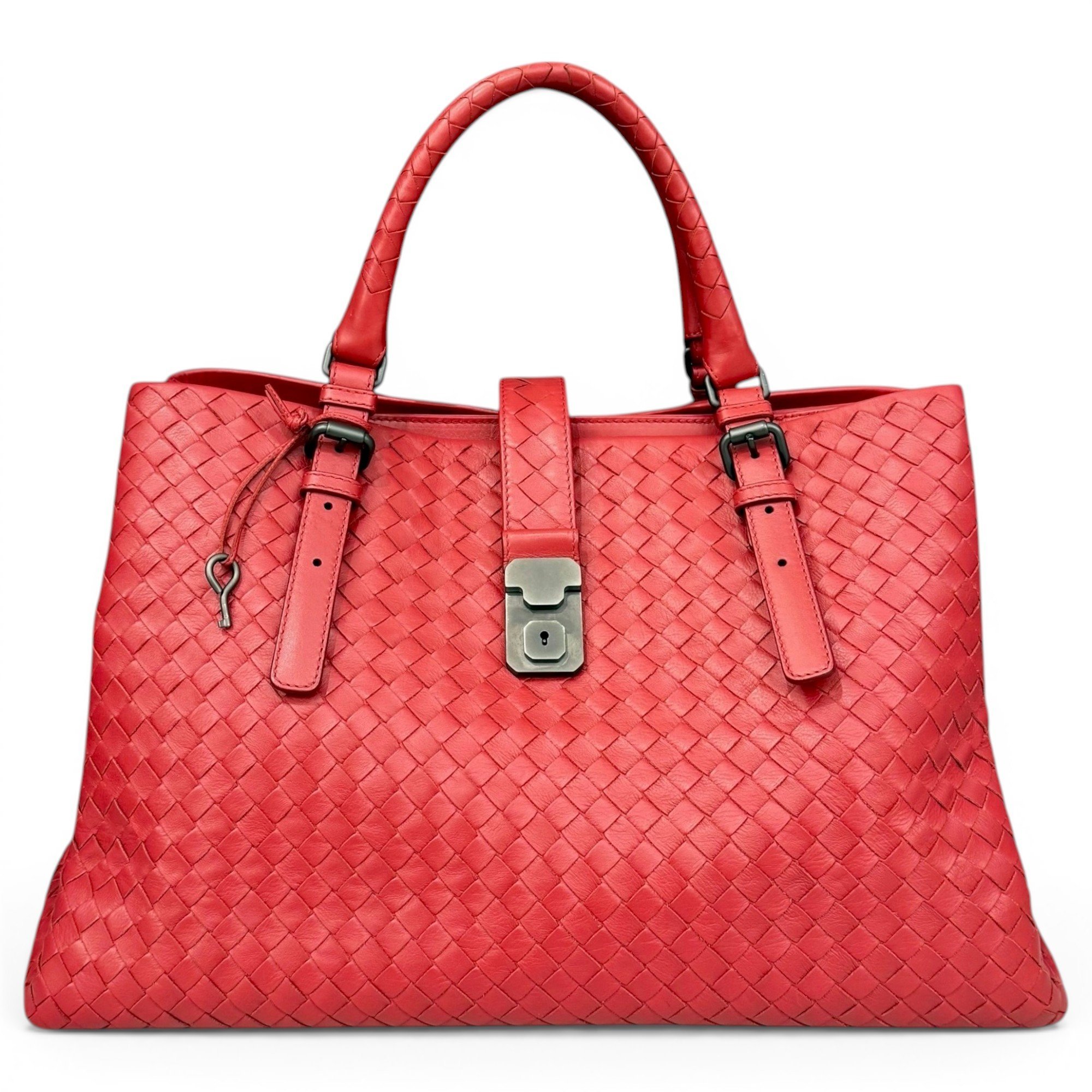 Roma pony-style calfskin tote