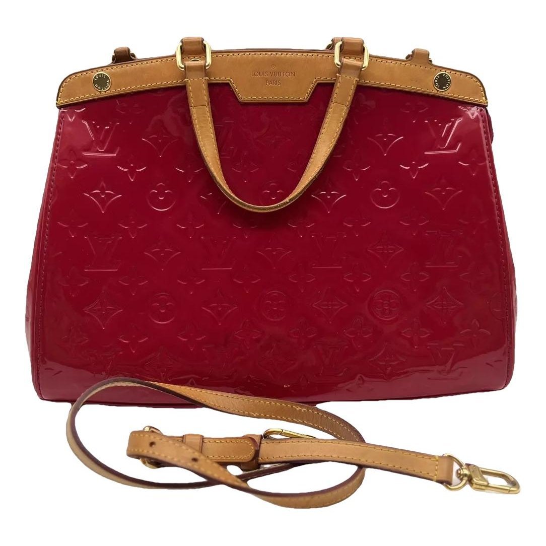 Bréa leather handbag