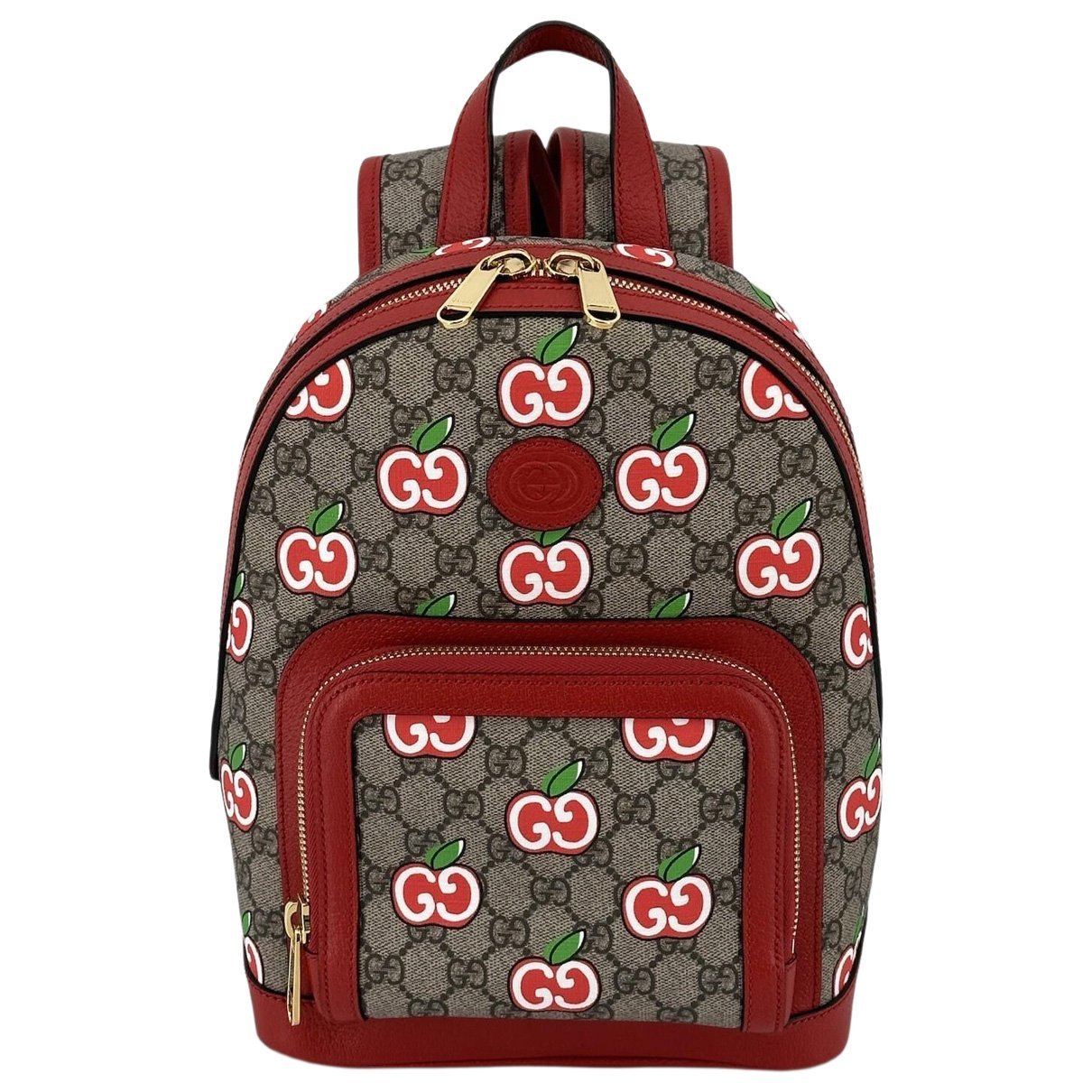 Leather backpack