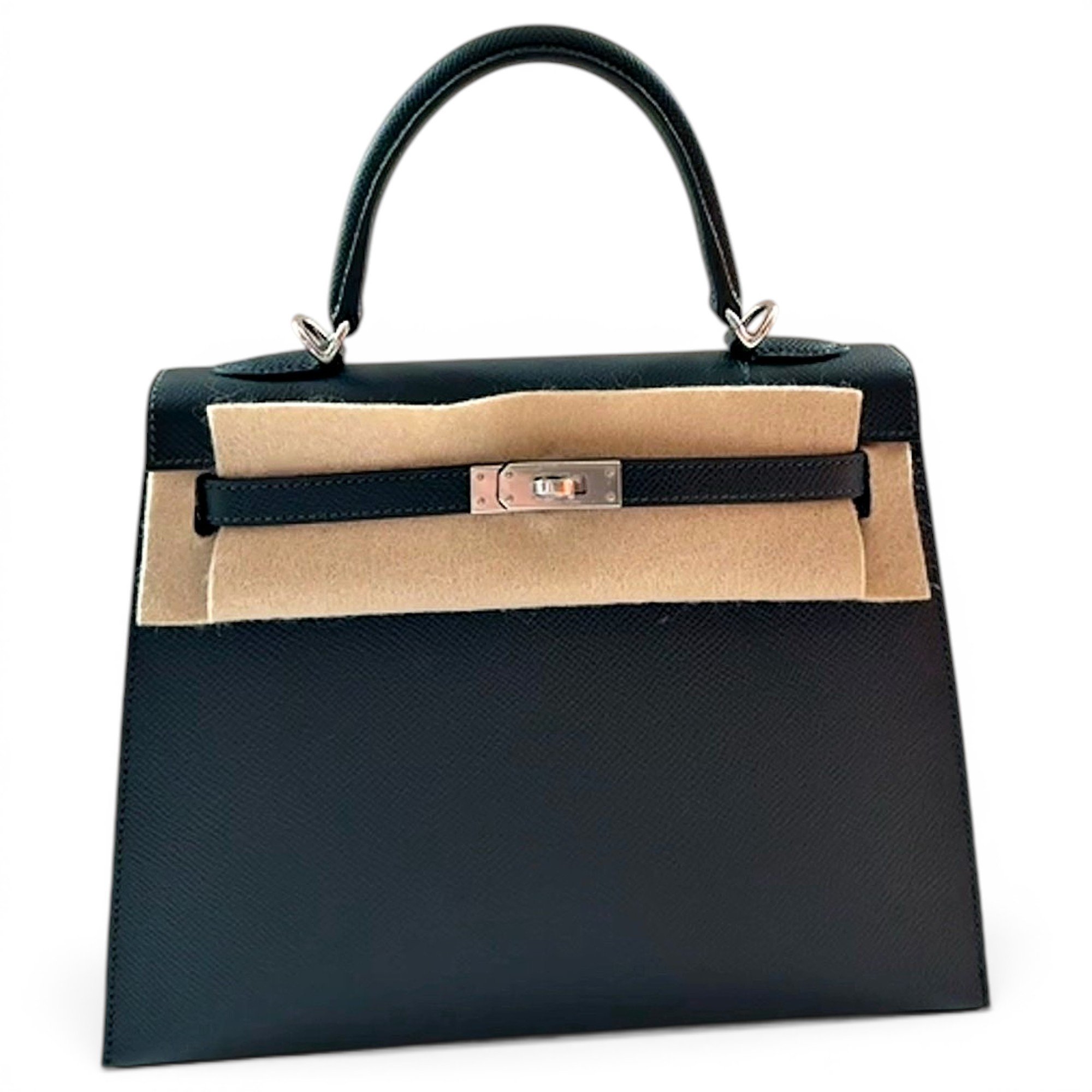 Kelly 25 leather handbag