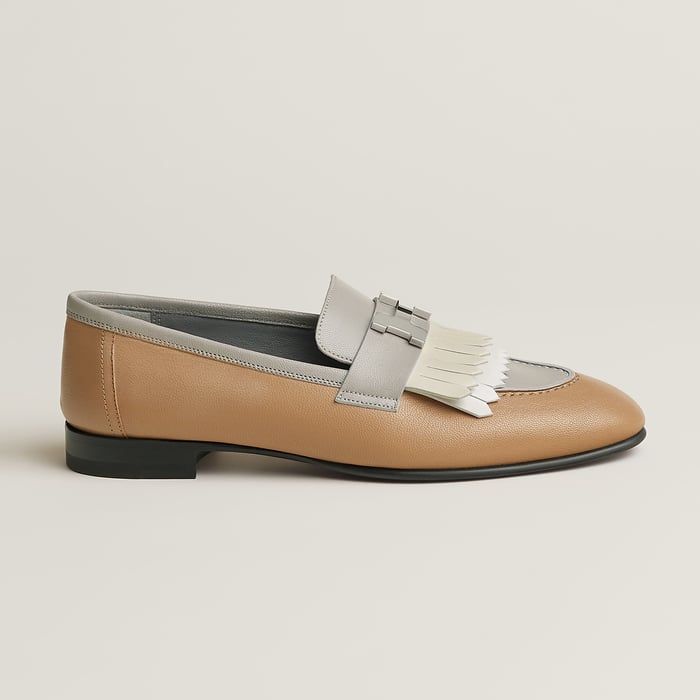 Multicolore Beige Albinos Royal Loafer