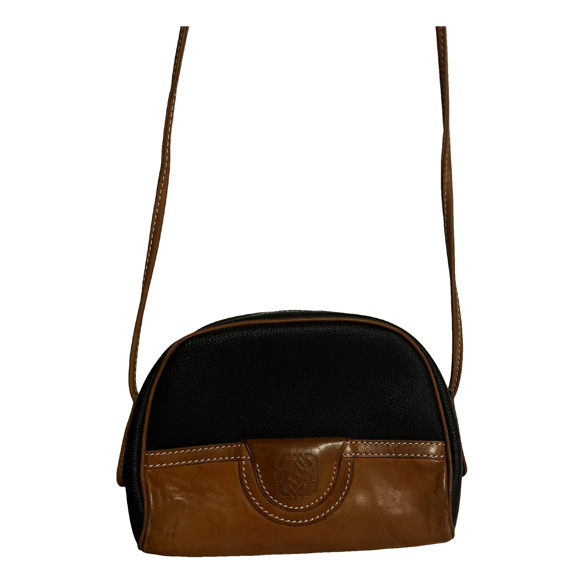 Leather crossbody bag