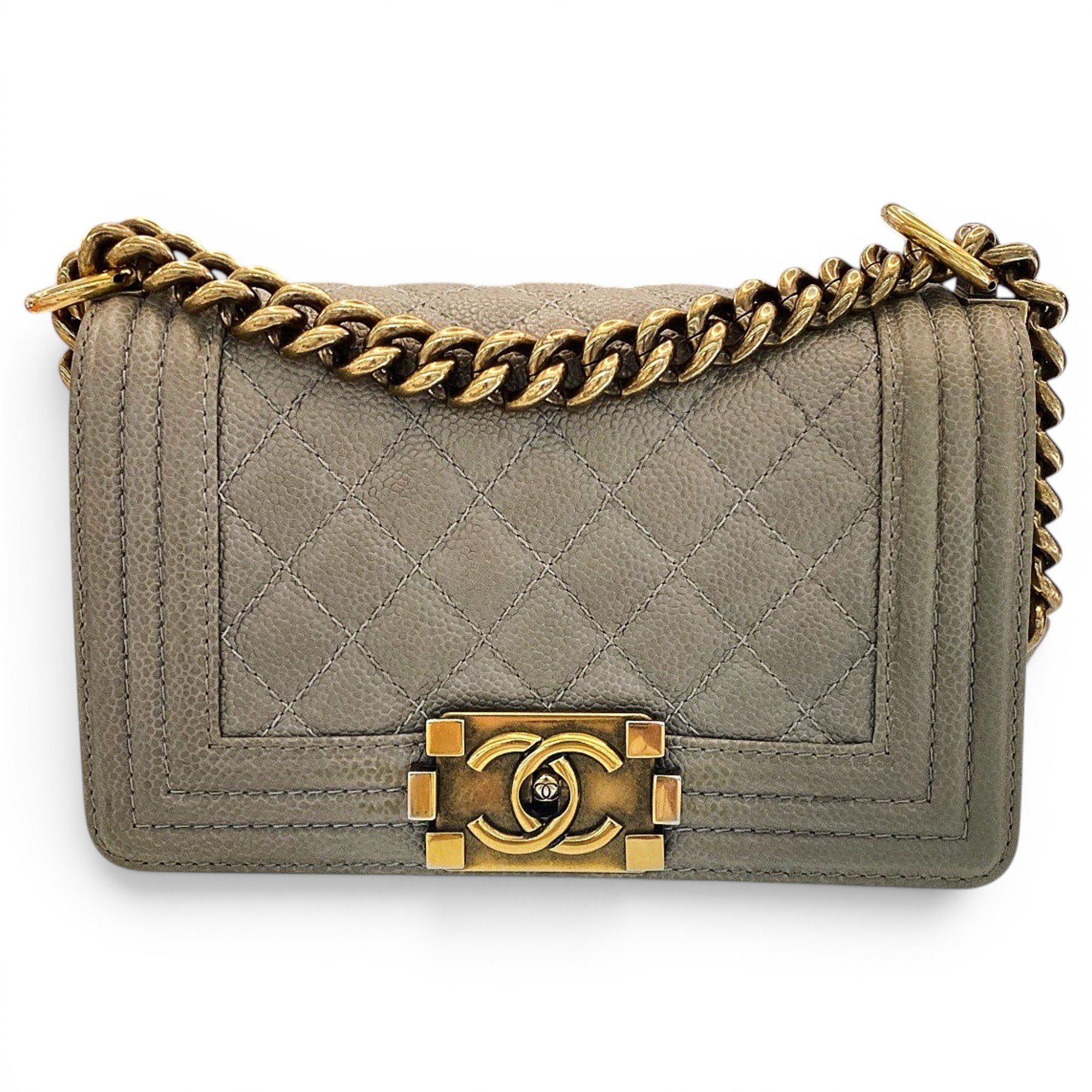 Boy leather crossbody bag