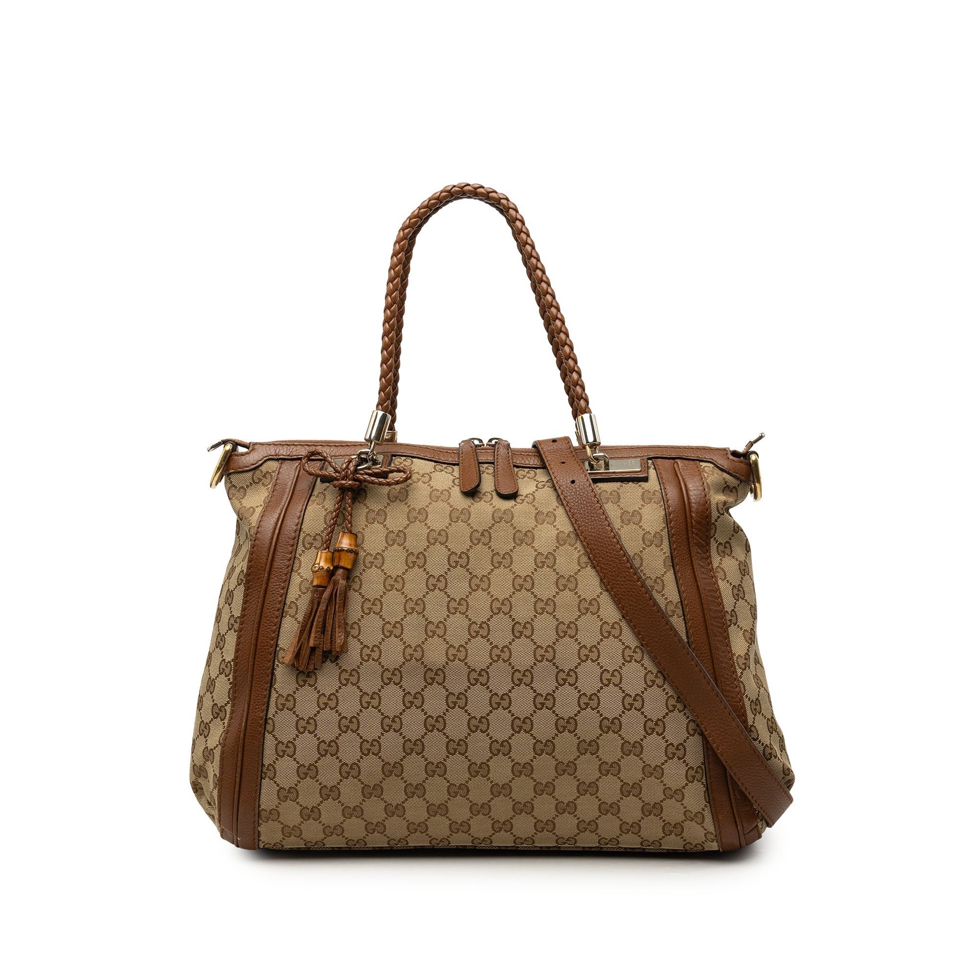 Bella leather satchel
