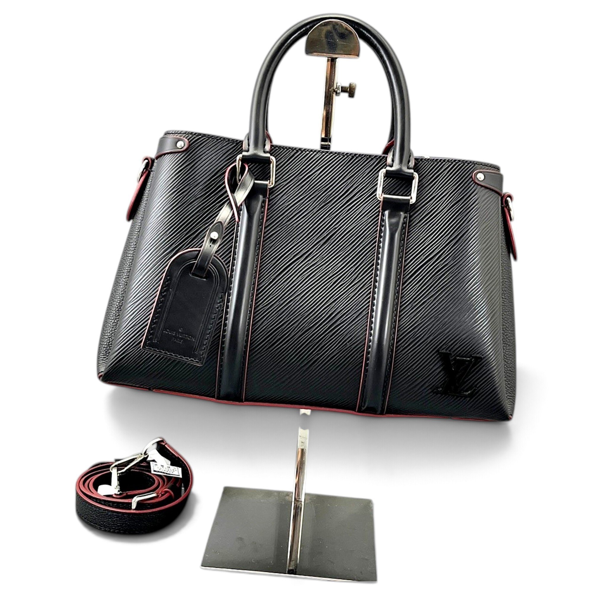 Soufflot leather handbag