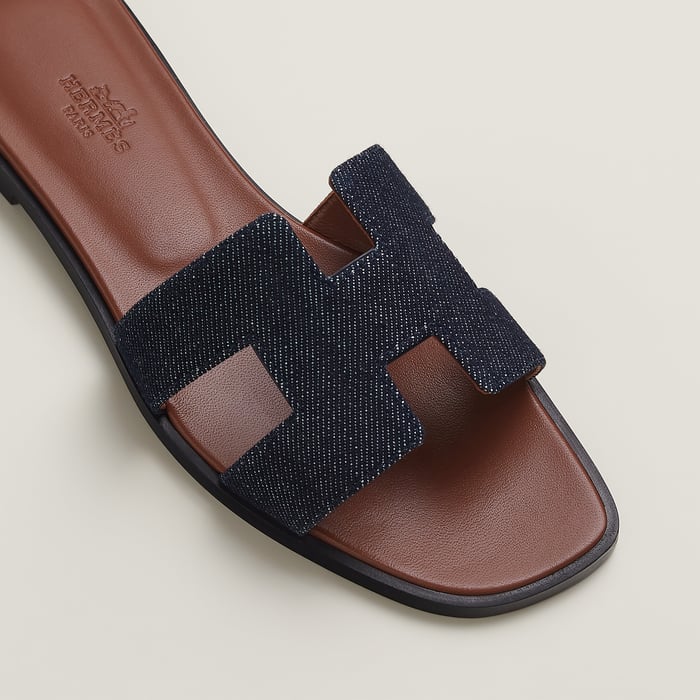 Bleu Brut Oran Sandal