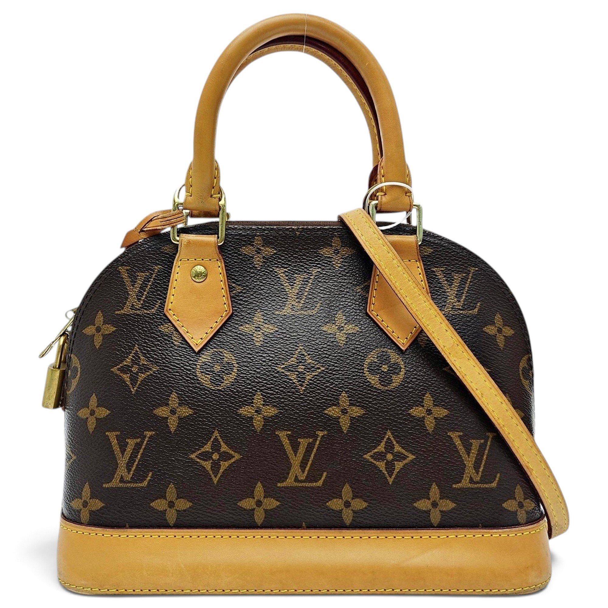 Alma leather handbag