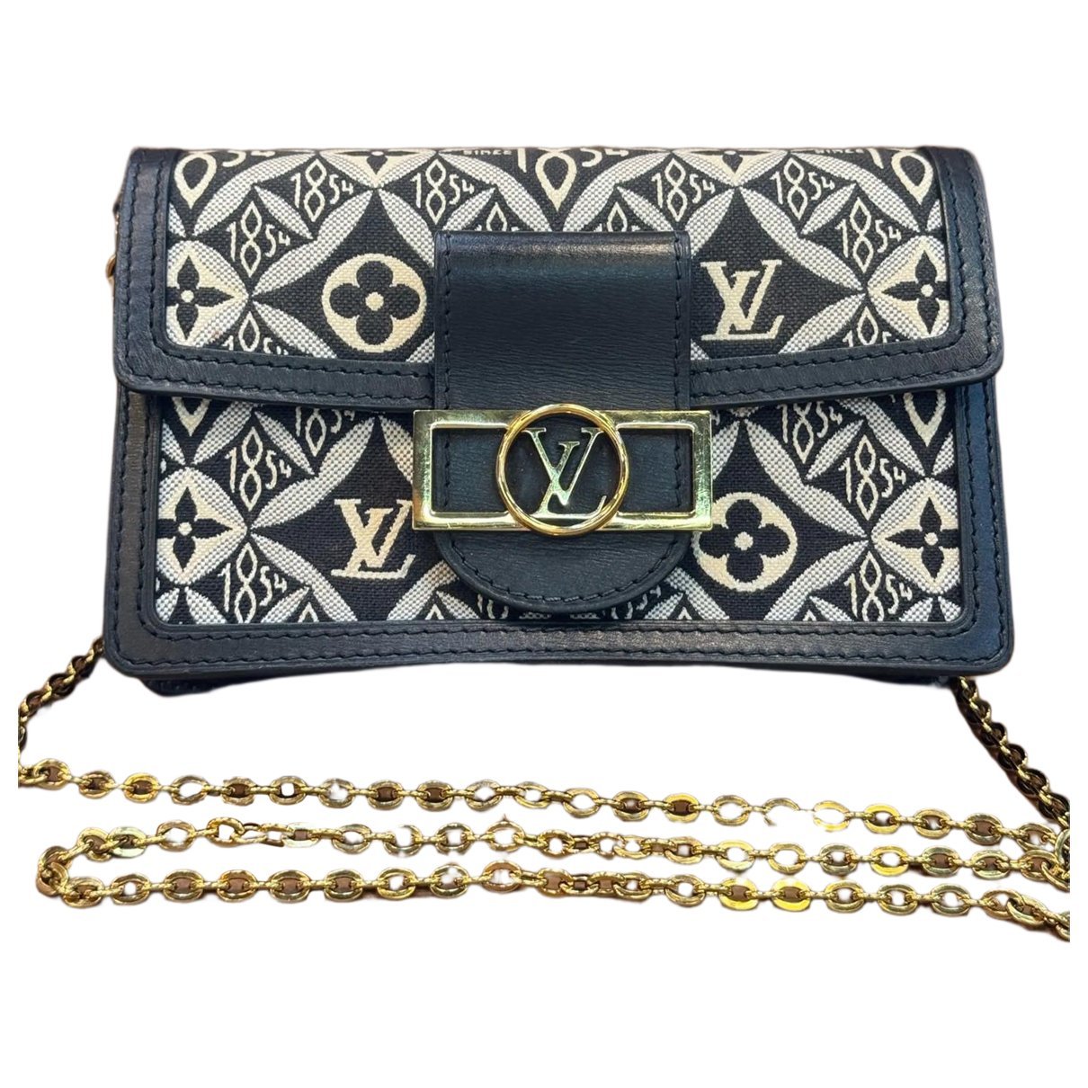 Dauphine cloth crossbody bag