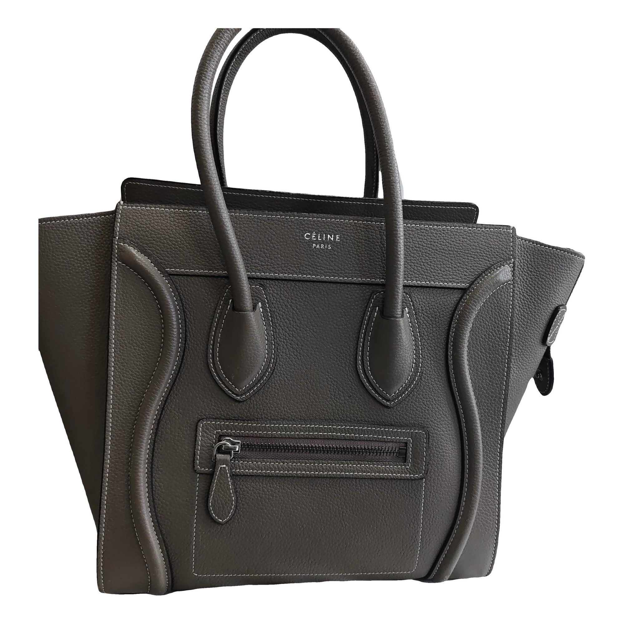 Luggage leather handbag