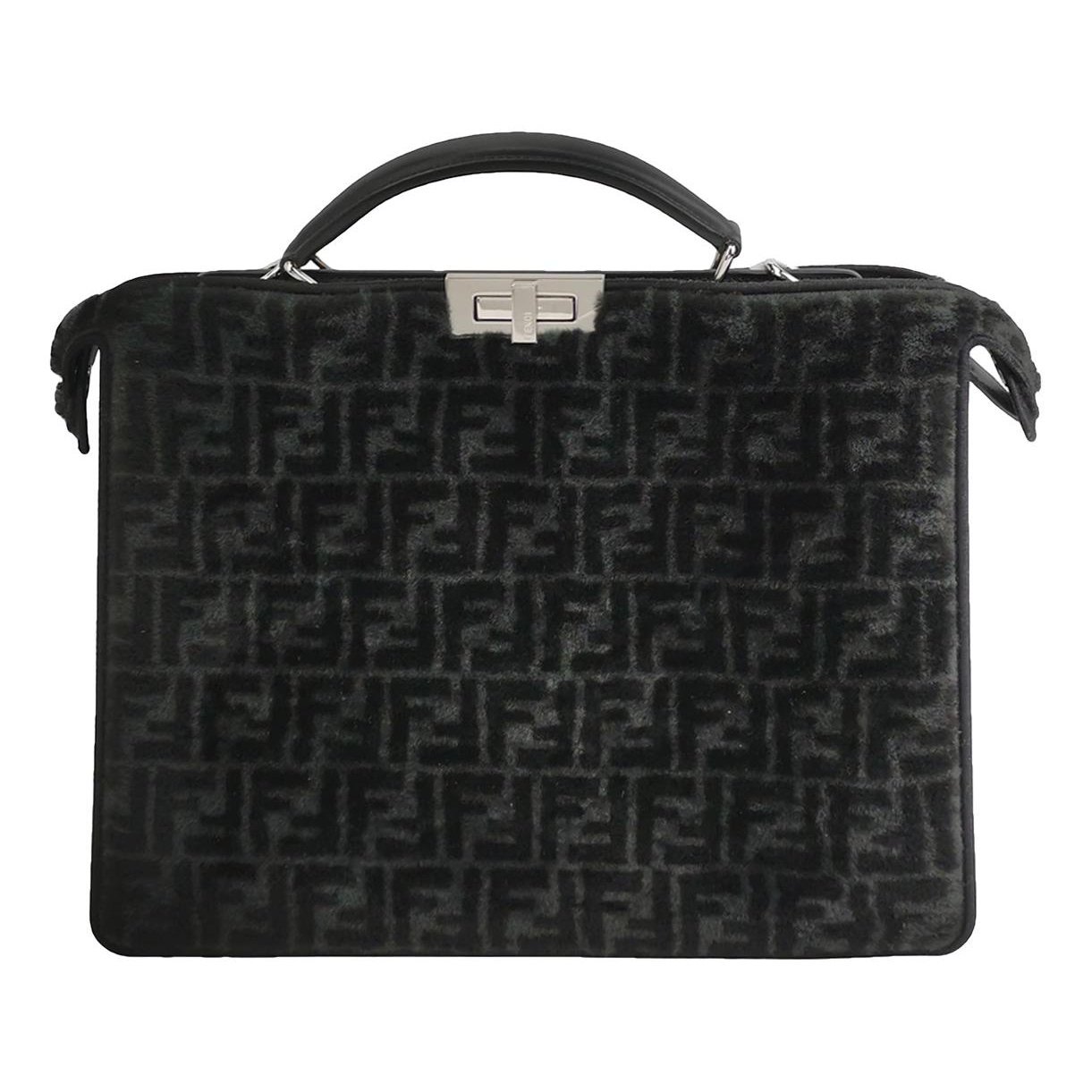 Peekaboo leather handbag