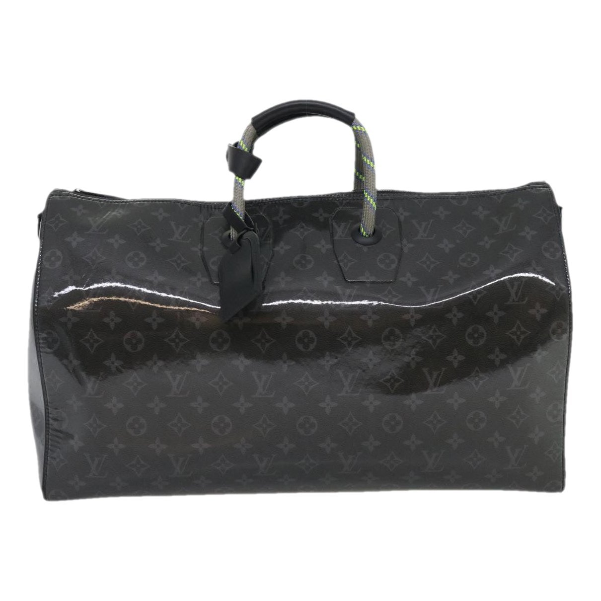 Keepall leather travel bag