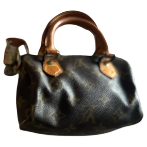 Nano Speedy / Mini HL leather handbag
