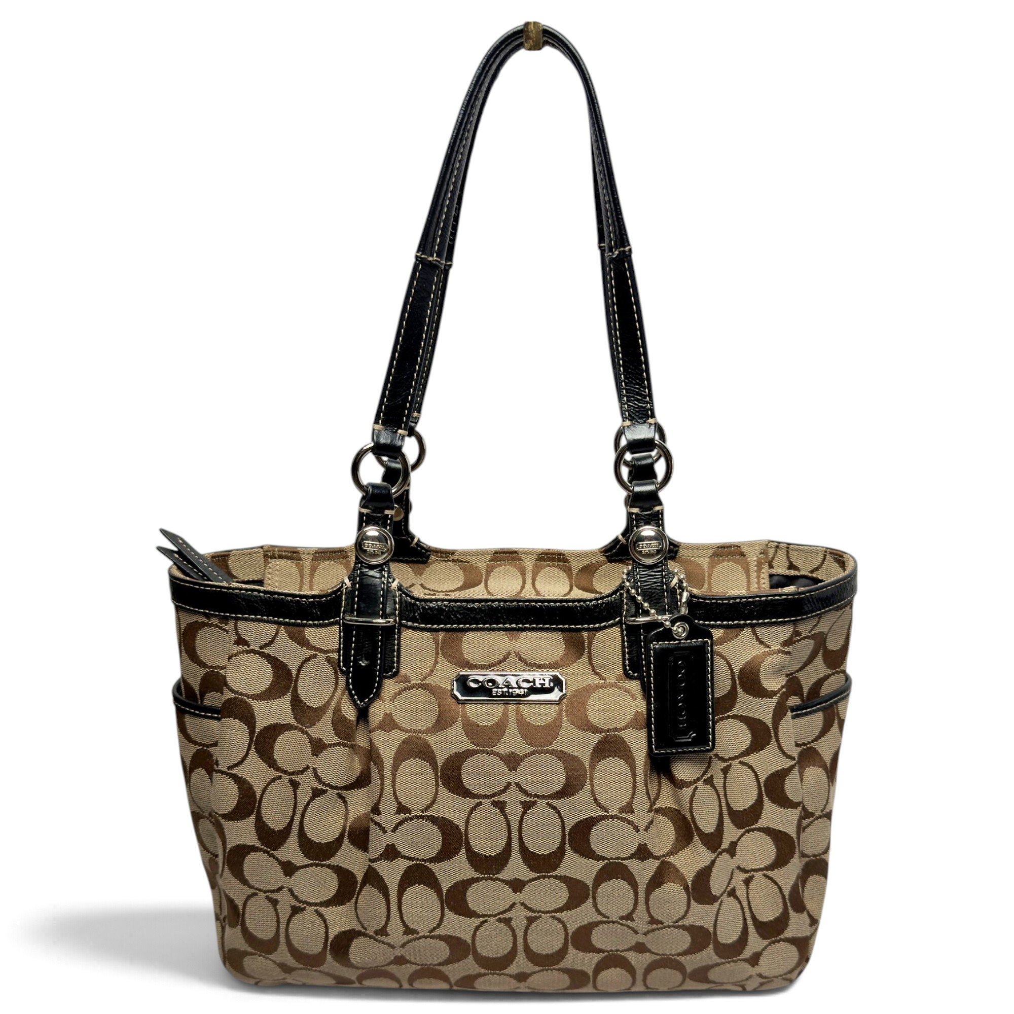 Signature Sufflette cloth handbag