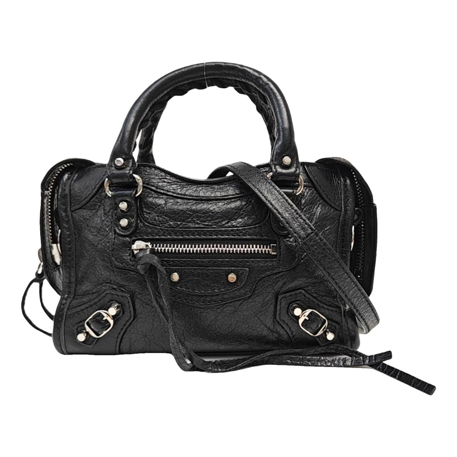Leather handbag
