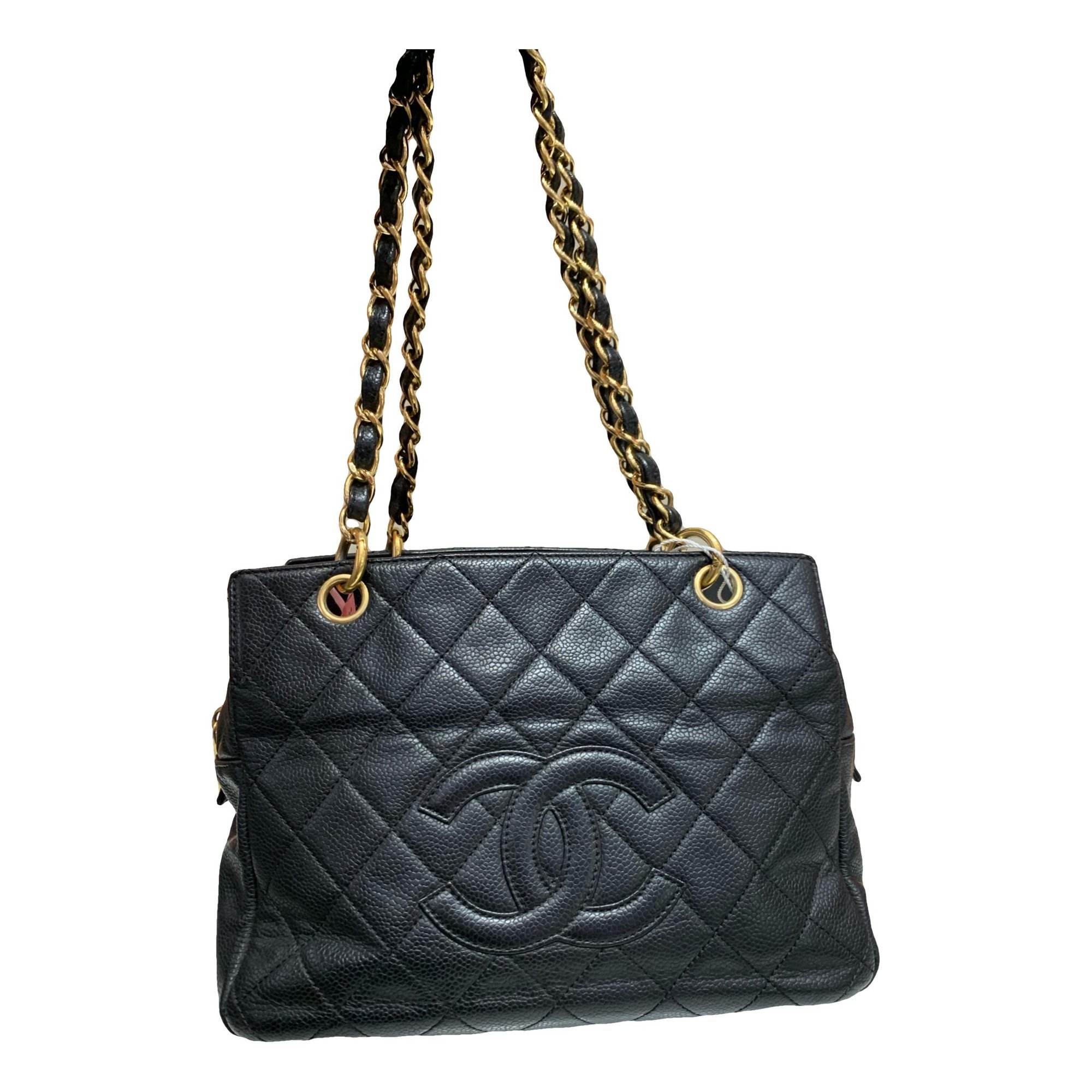 Grand shopping leather tote
