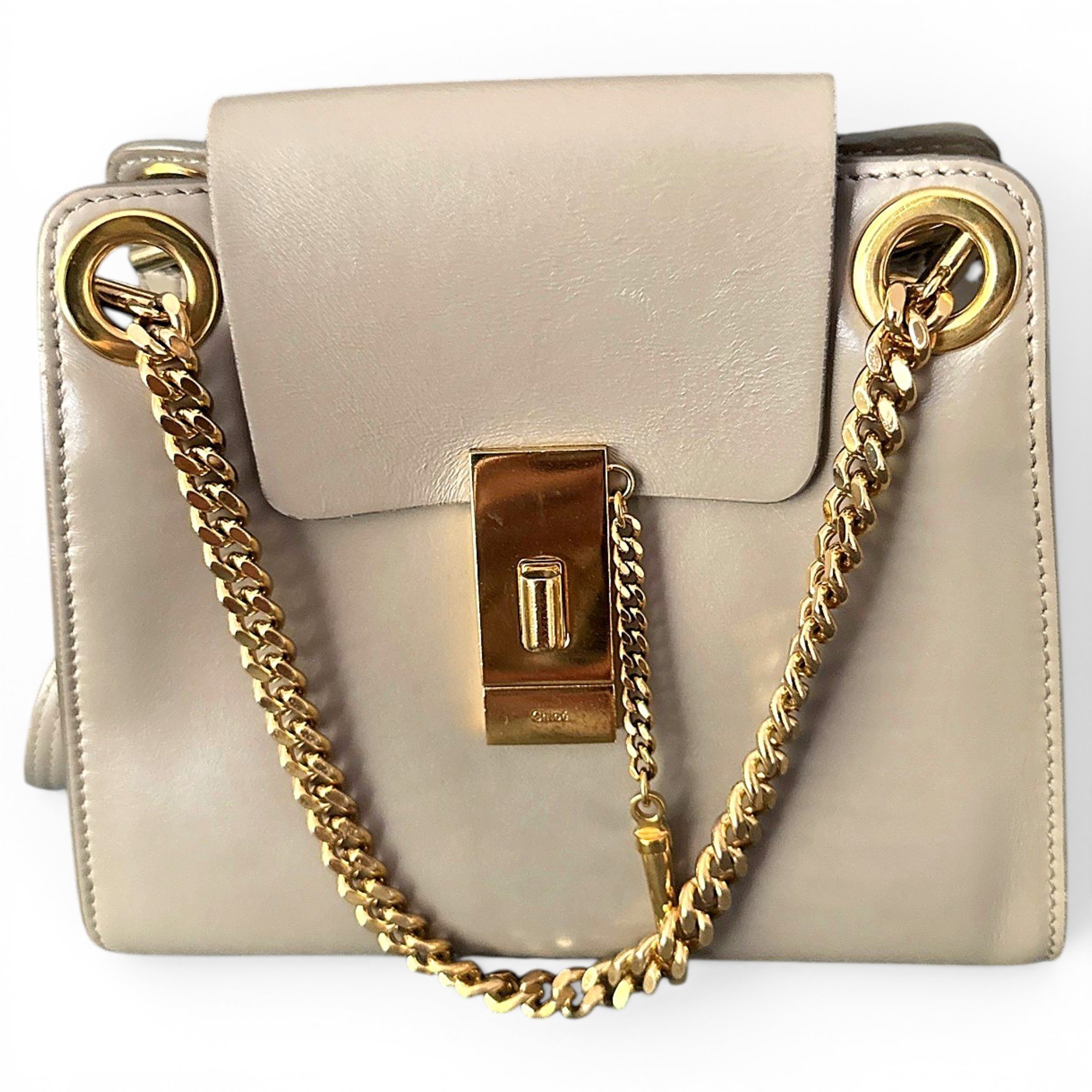 Aby Lock leather mini bag