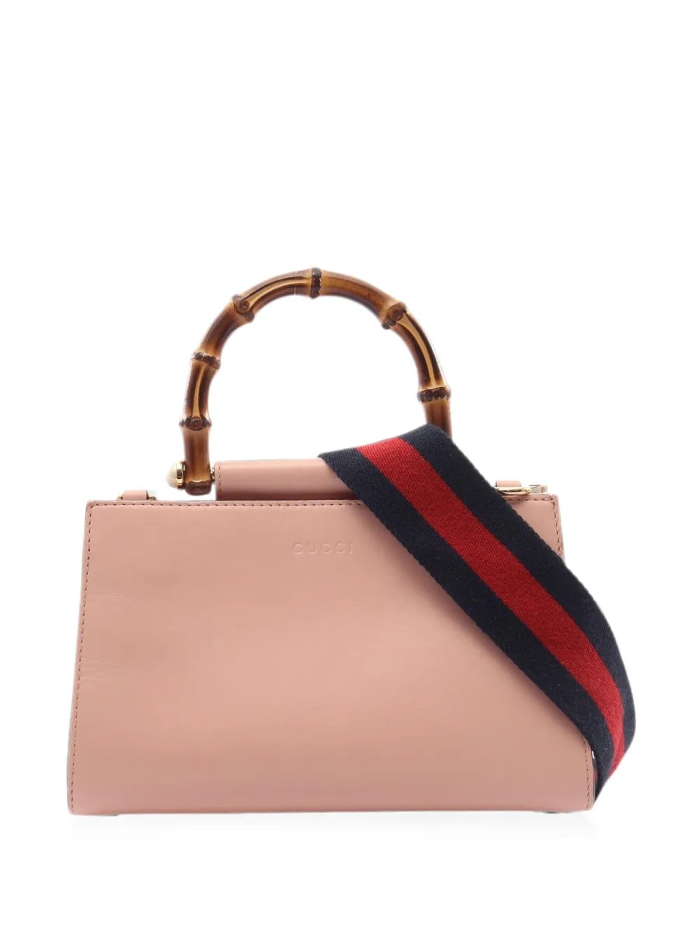 2010s Bamboo leather handbag