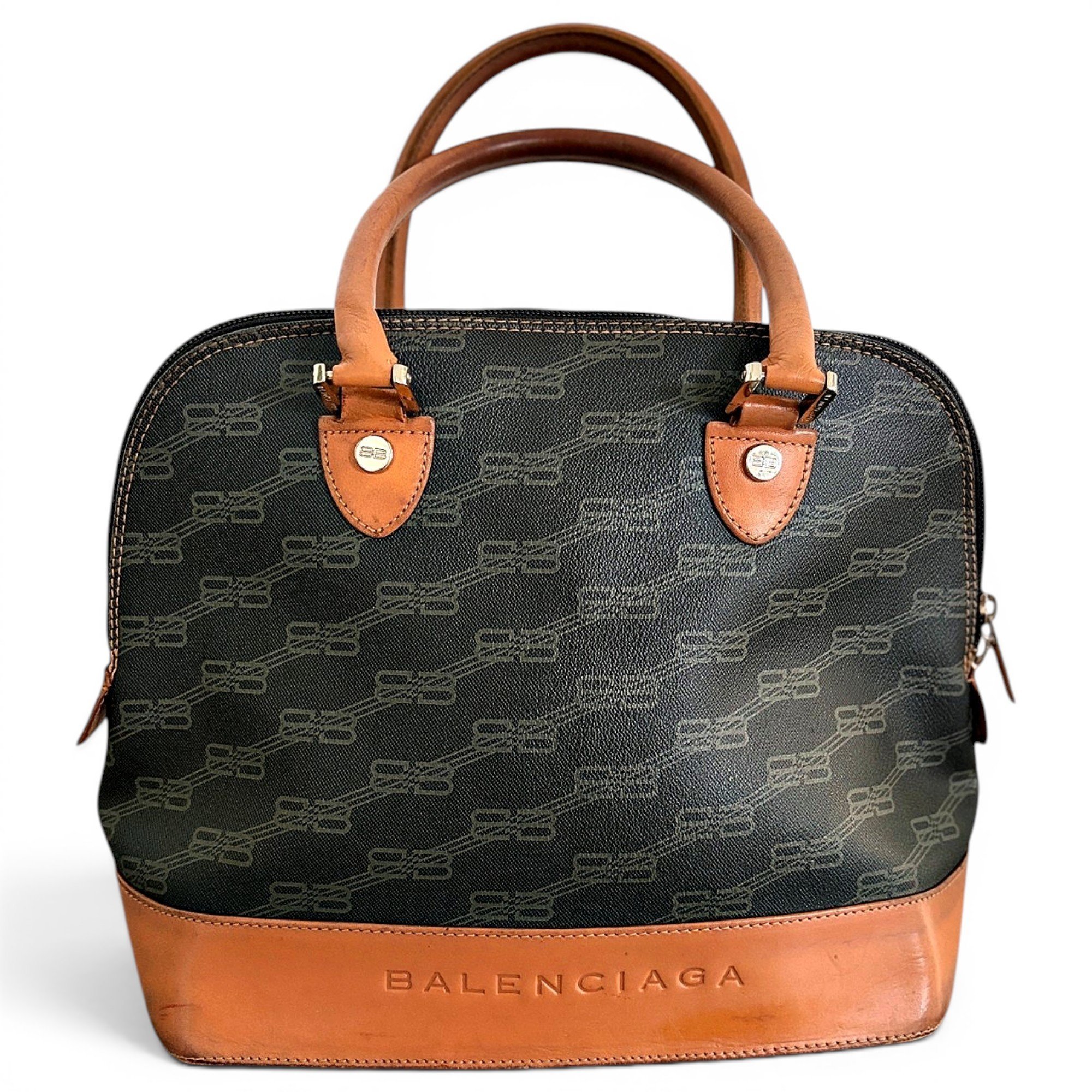 Leather handbag