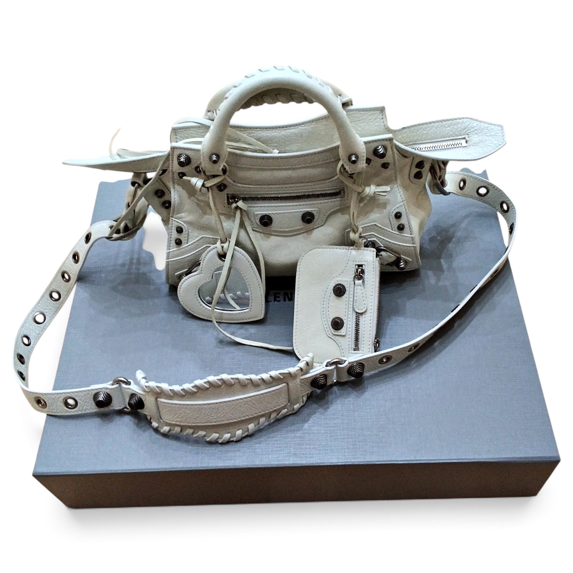 Le Cagole leather handbag