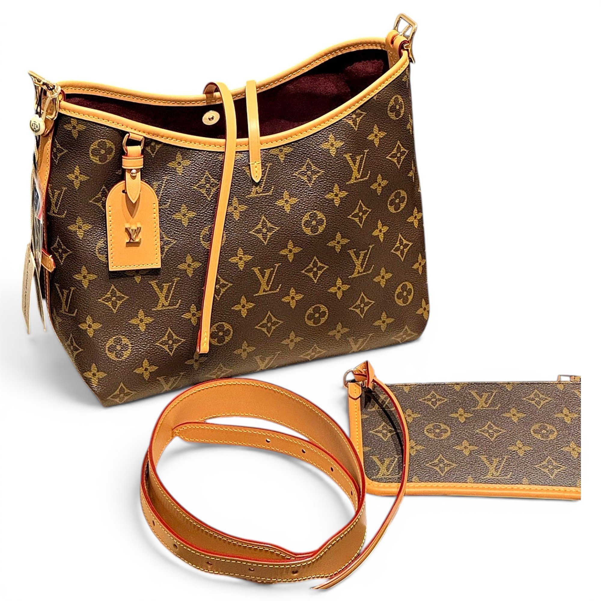 Carry All leather handbag