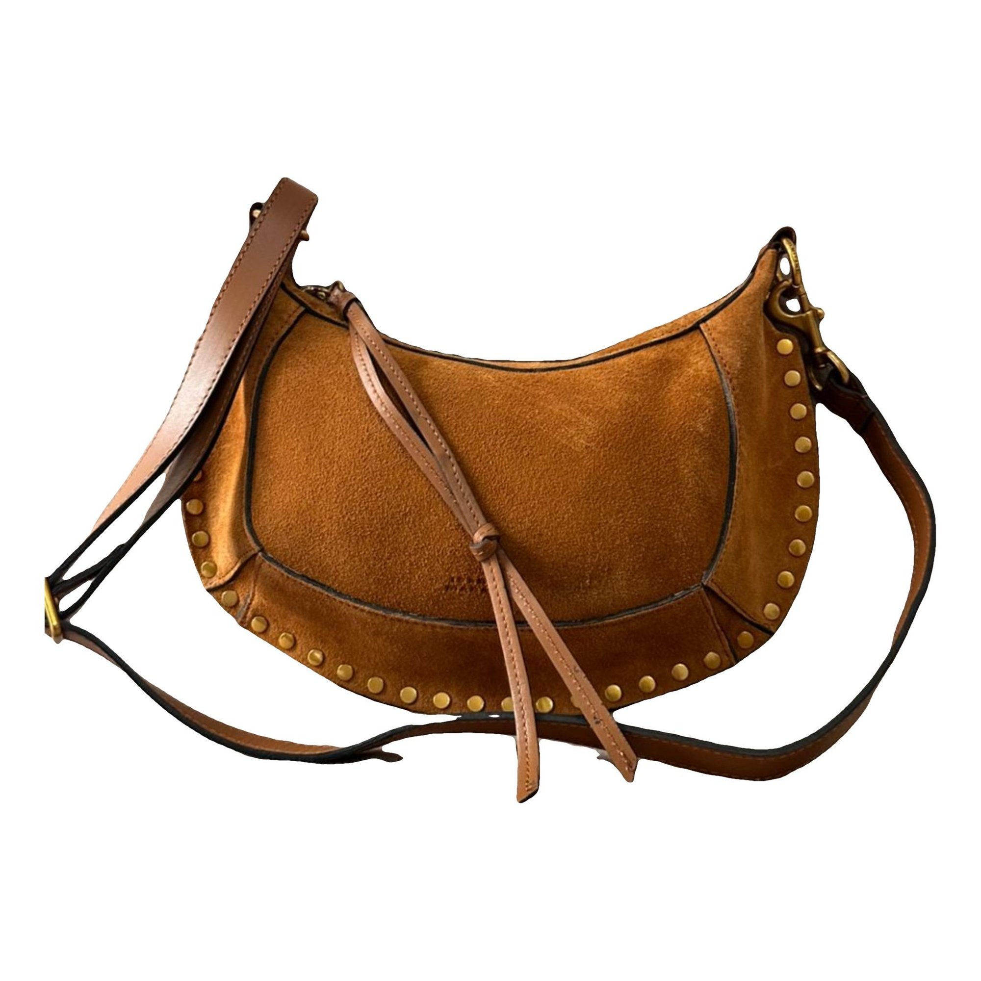 Isabel Marant Oskan Moon leather crossbody bag