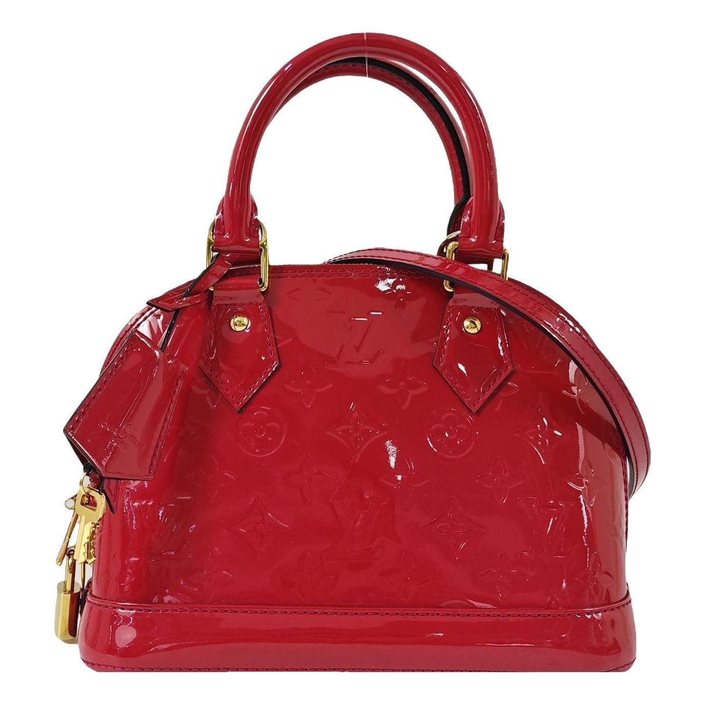 Alma patent leather handbag