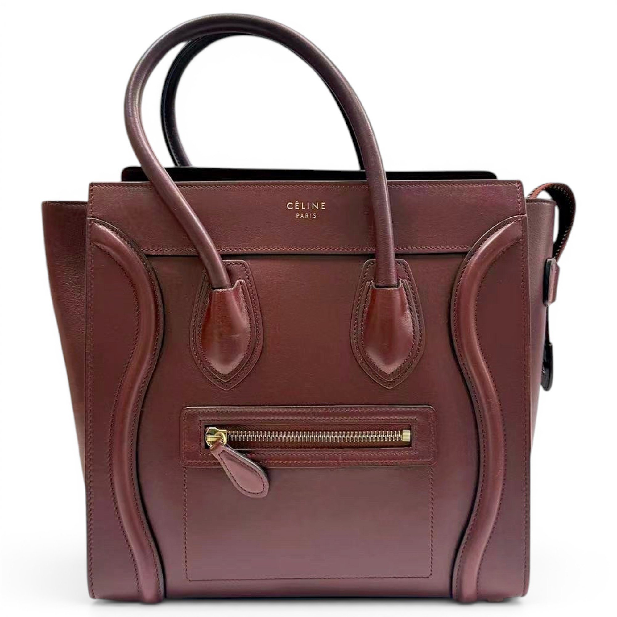 Luggage leather handbag