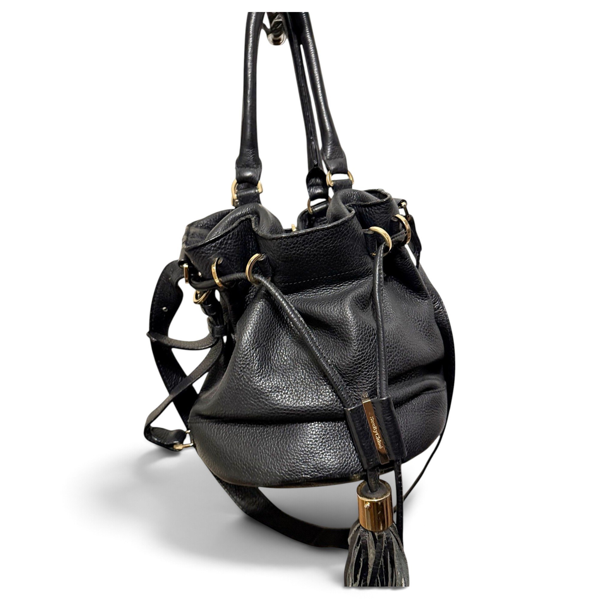 Leather handbag