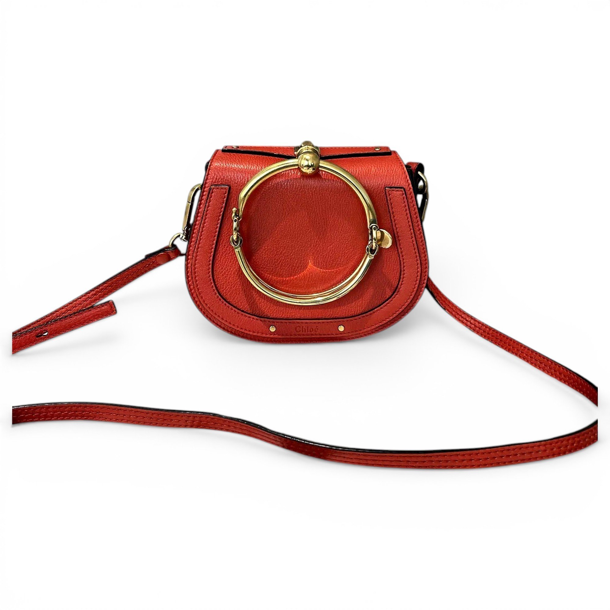 Bracelet Nile leather crossbody bag