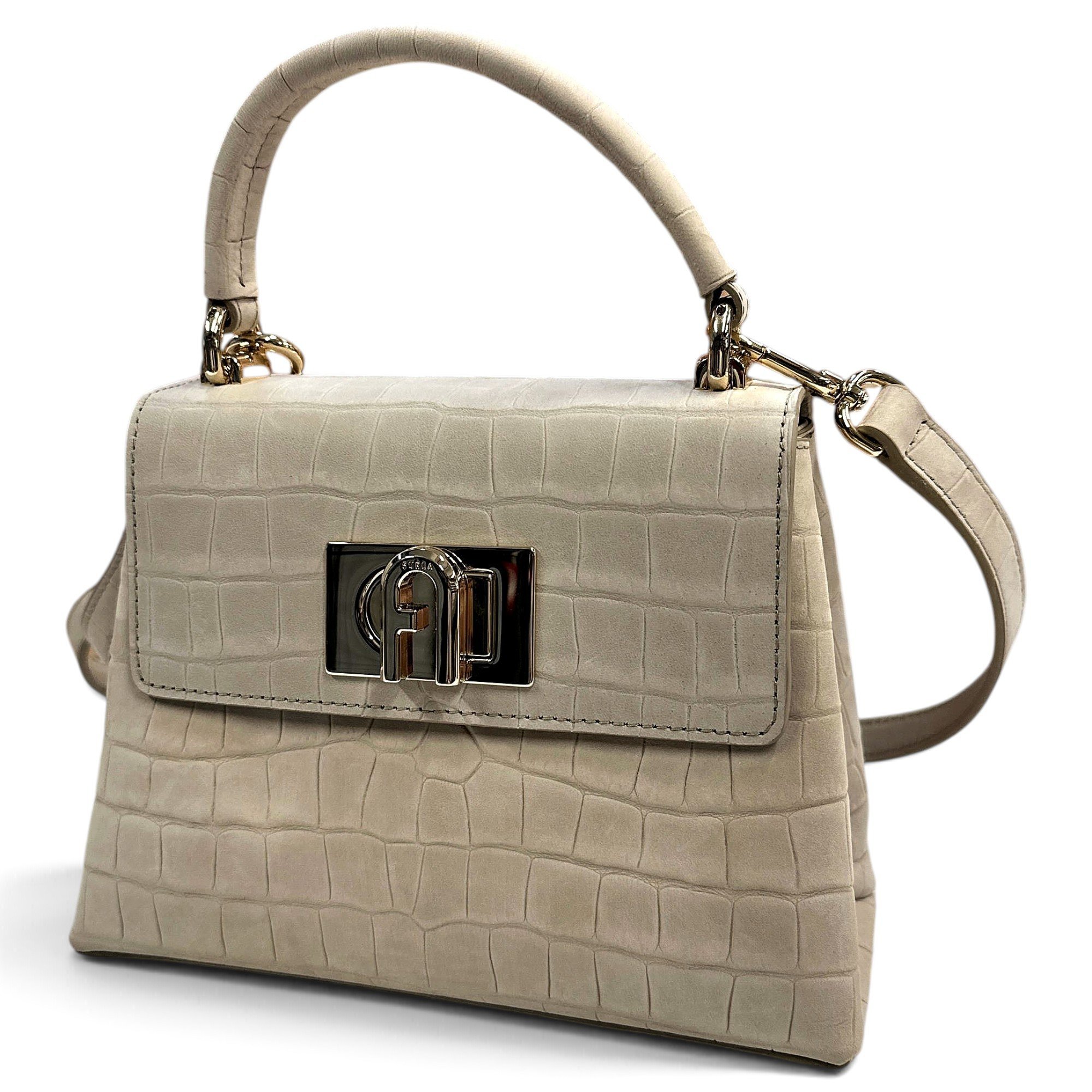 Leather handbag