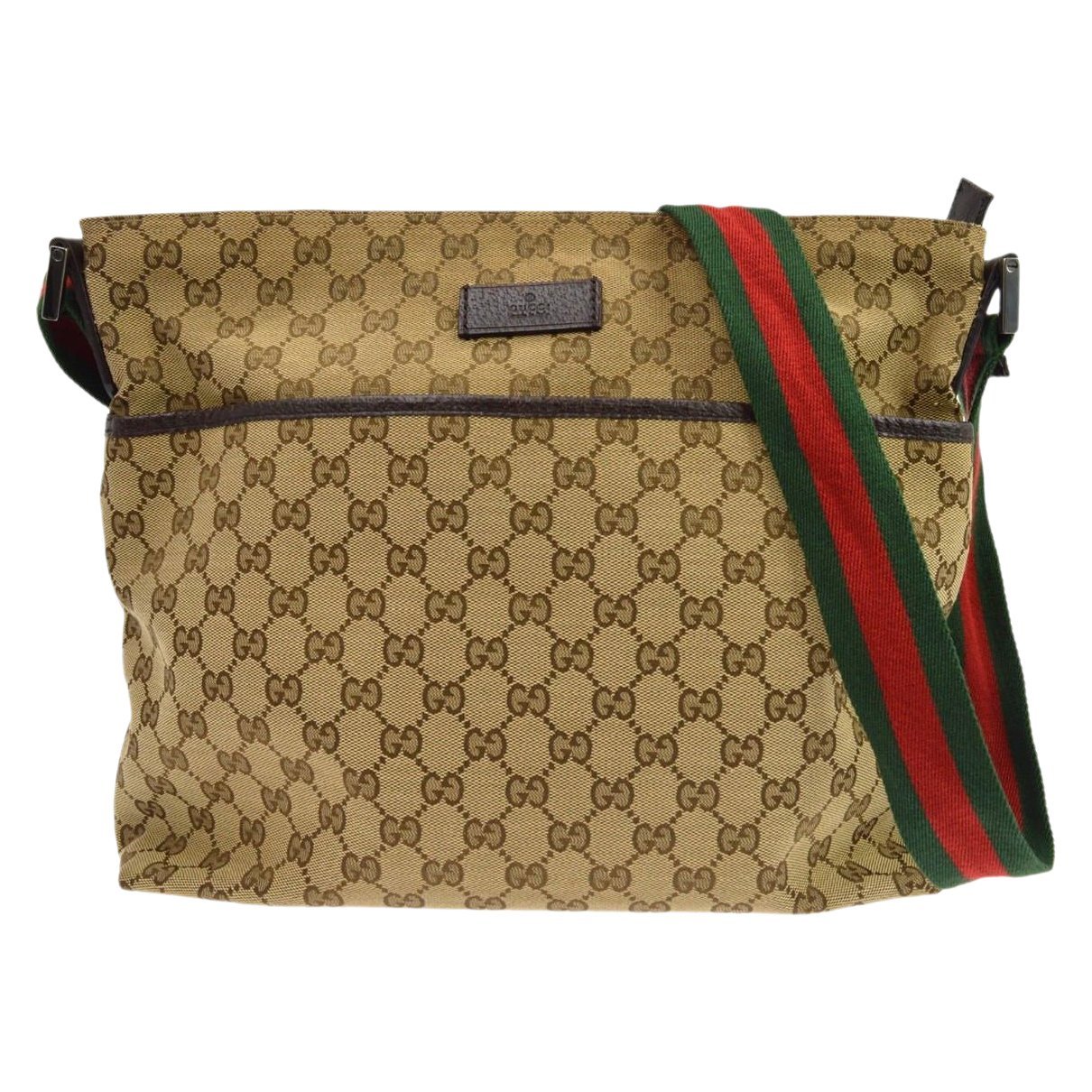 Lady Web cloth crossbody bag