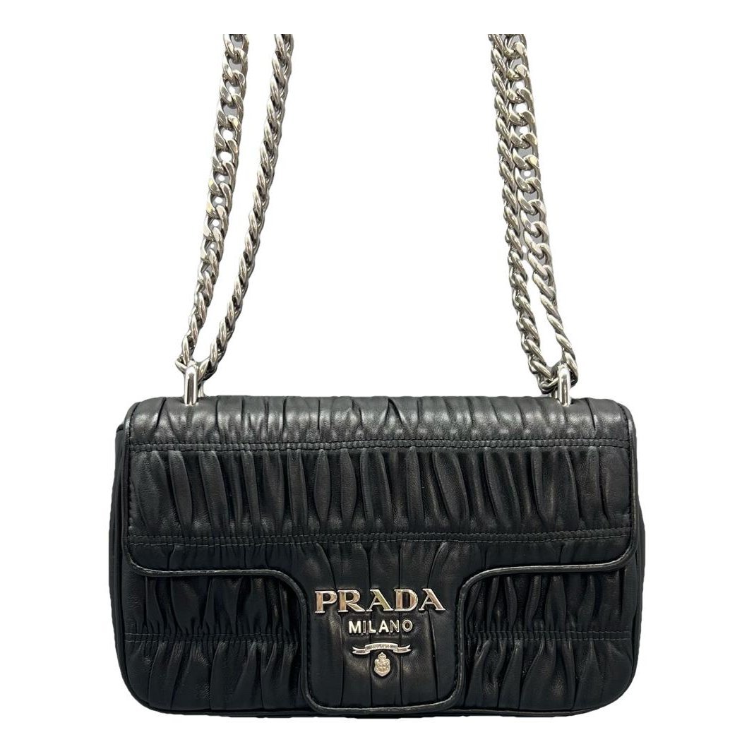Diagramme leather crossbody bag