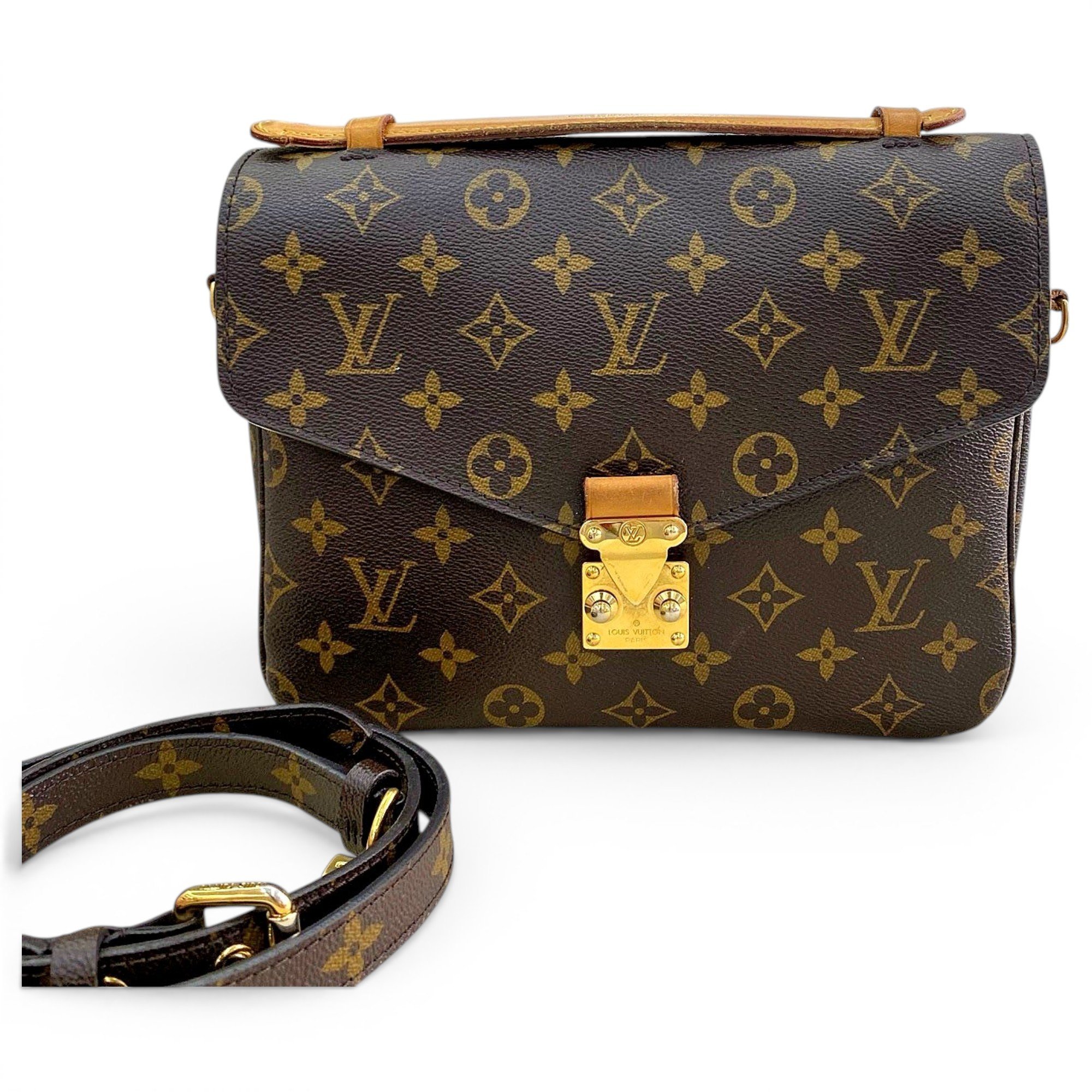 Metis leather crossbody bag