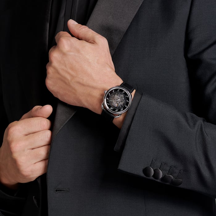 Sans Coloris Arceau Squelette Watch, 40 MM